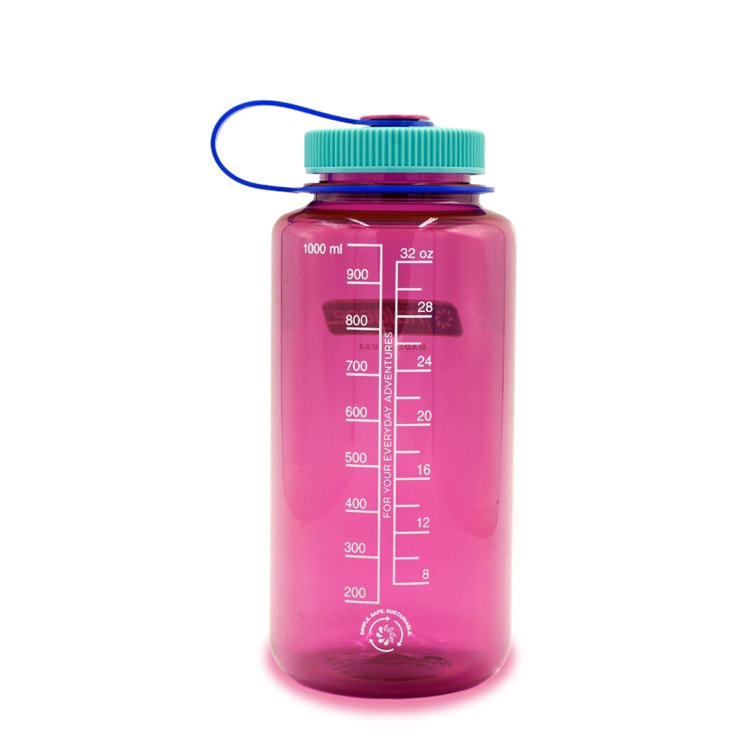Nalgene 32oz Wide Mouth Water Bottle (Plain) (SA)