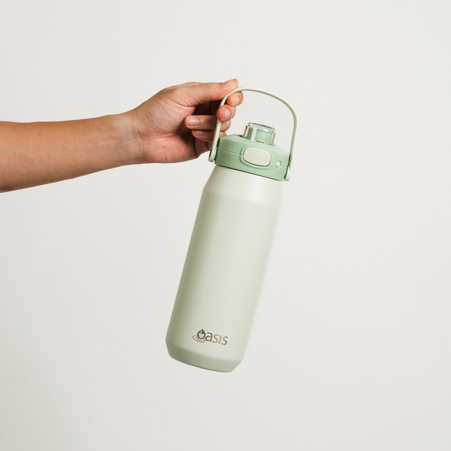 Oasis Ceramic Stainless Steel Triple Wall Capri Quick Release Drink Bottle 750ML