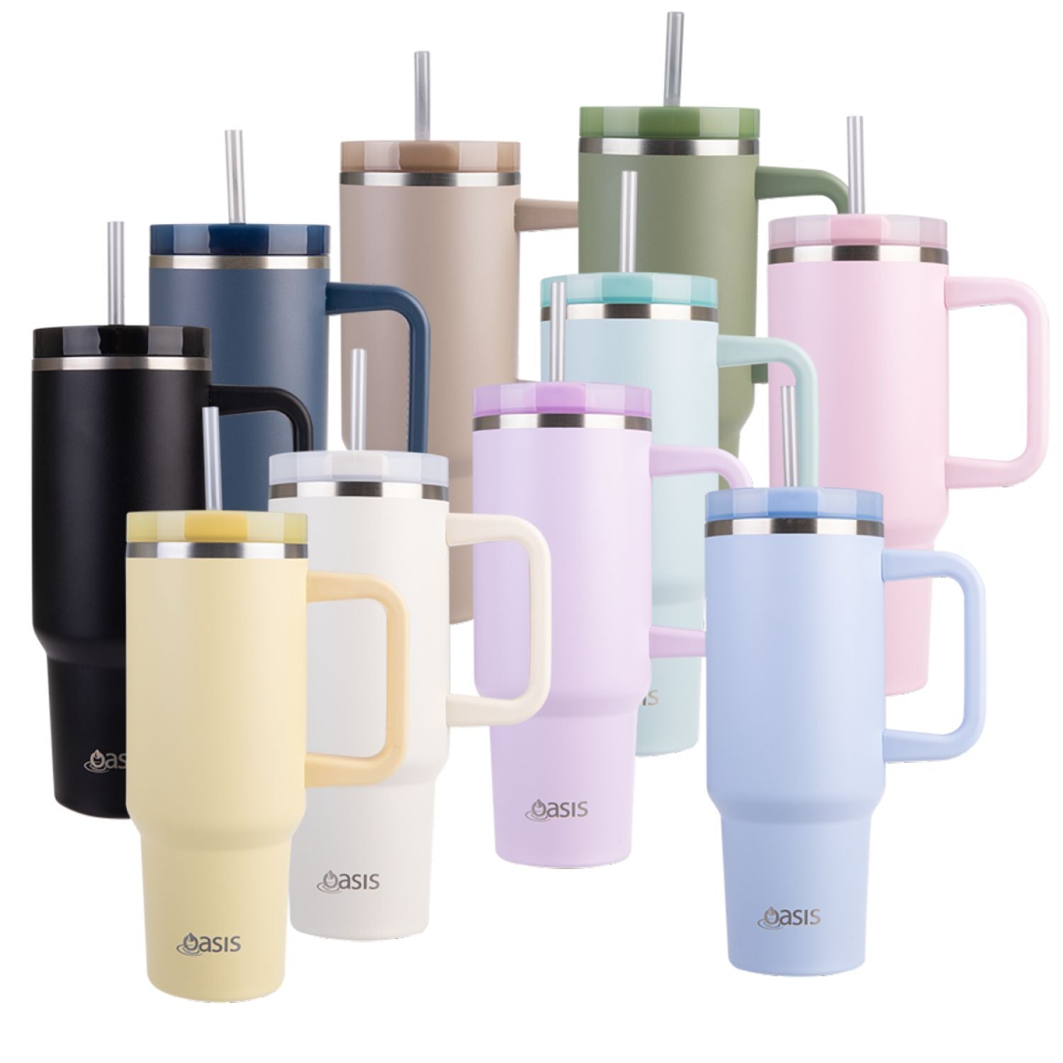 Oasis Stainless Steel Insulated Commuter Travel Tumbler 1.2L (SA)