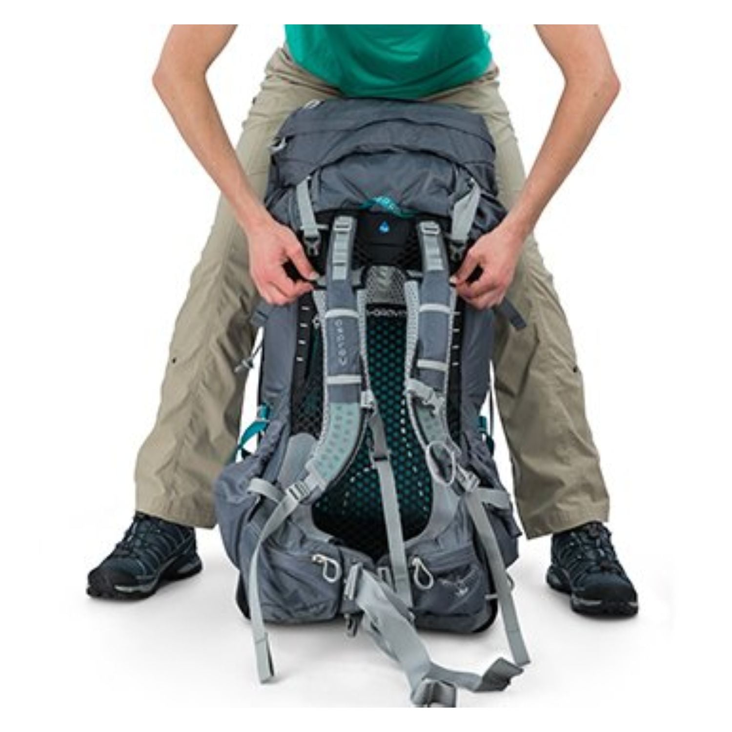 Osprey Aura AG 65 Backpack with Raincover - Medium - Women's Backpacking | Backpacking Packs, Bags, Bags for Women, Osprey, SGTrek, SGTrek Osprey, Travel Backpacks | Osprey-10