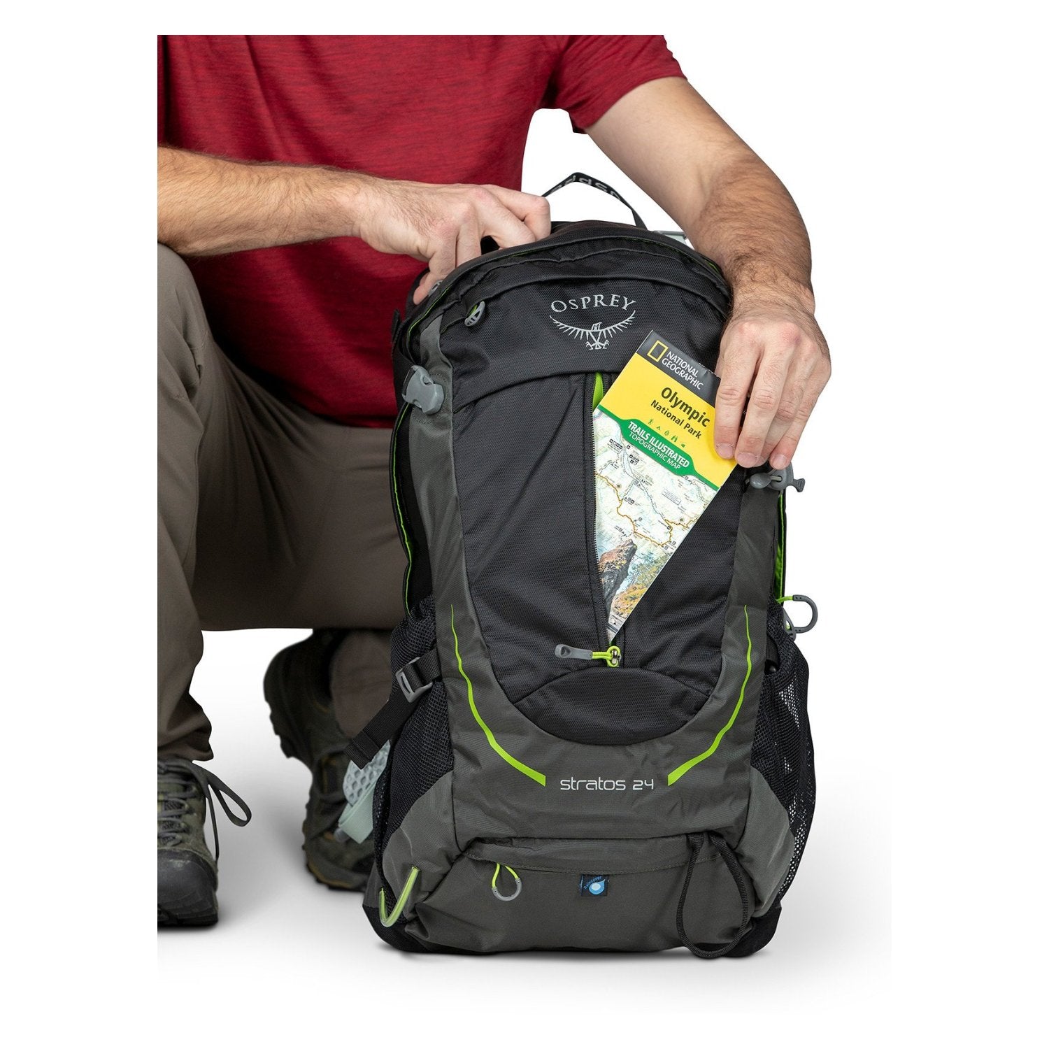 Osprey Stratos 24 Backpack - Men's Day Hiking | Bags, Bags for Men, Hiking Backpacks, Osprey, Travel Backpacks | Osprey-3