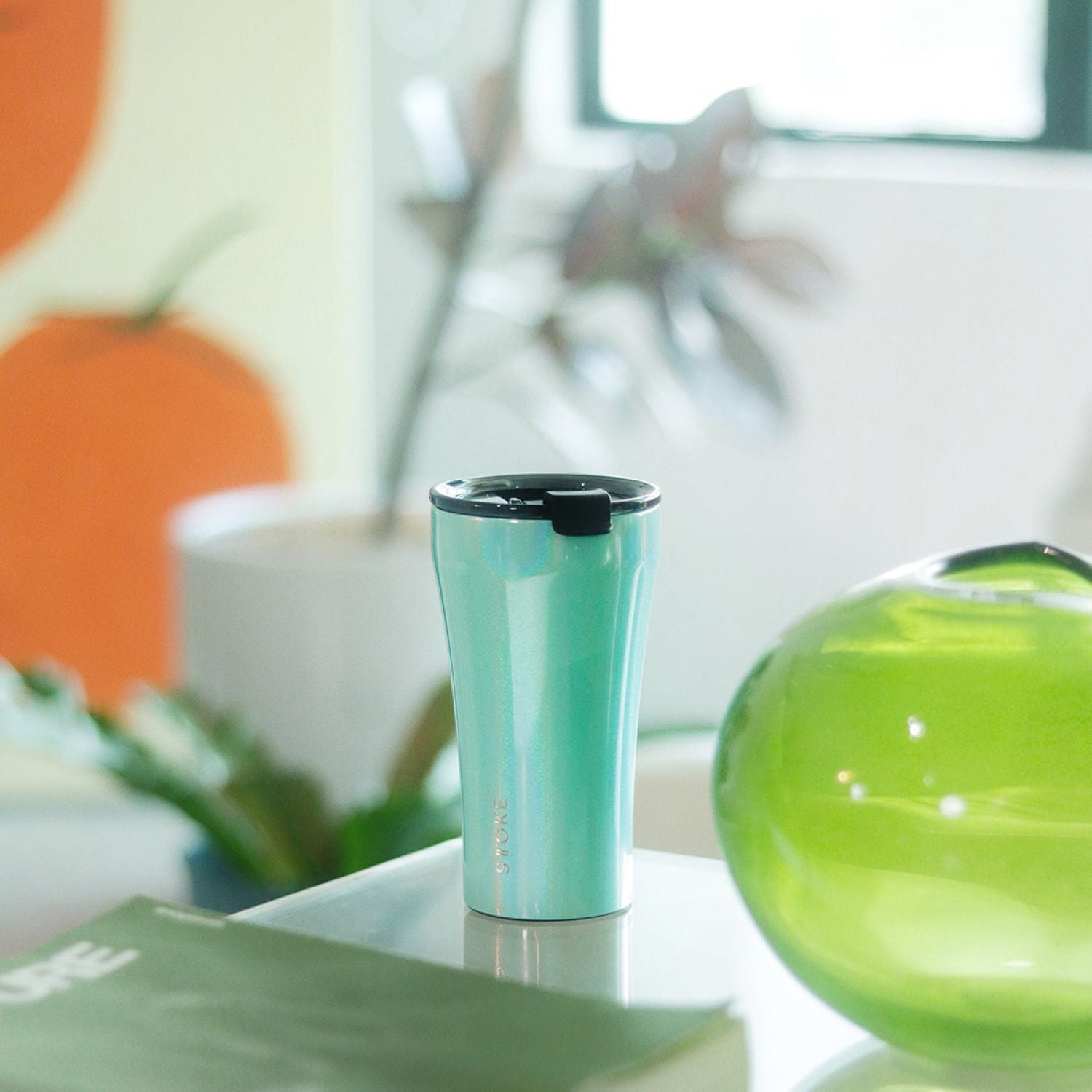 STTOKE Leakproof Ceramic Insulated Cup 12oz (Unicorn) (SA)