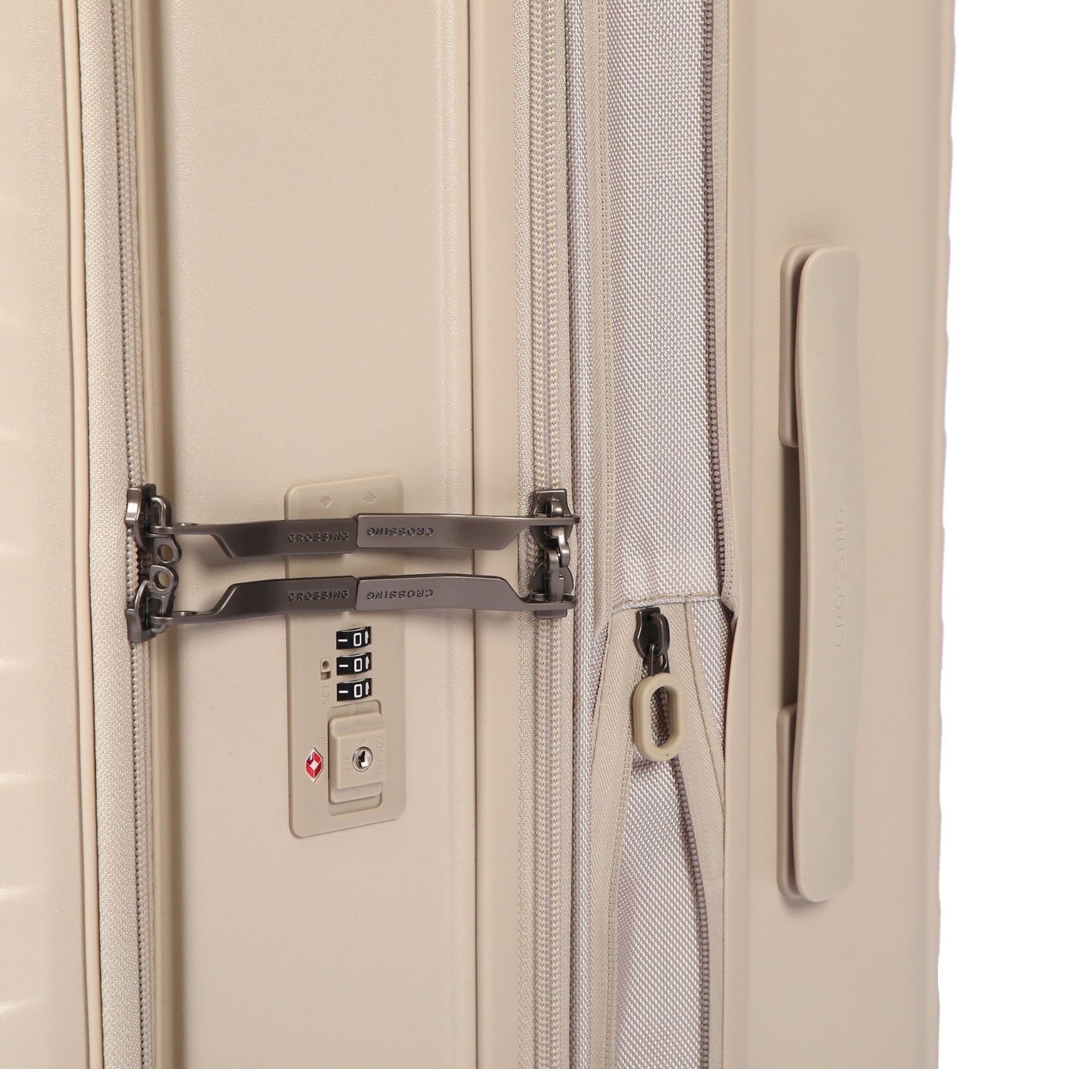 CROSSING INVI 25" Medium Expandable Luggage With Front & Middle Access V3