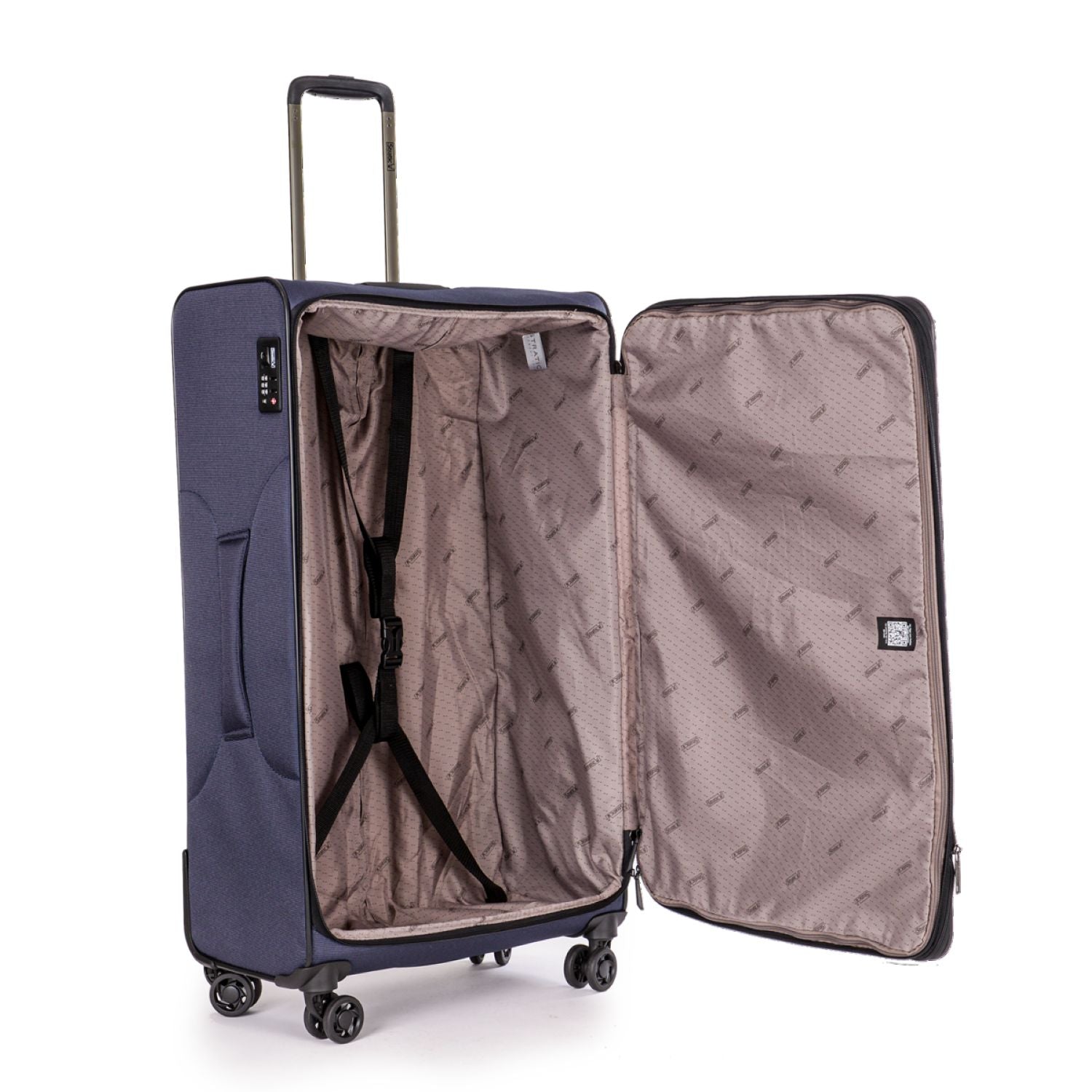 Stratic Bendigo Light + Suitcase L With Front Access Opening