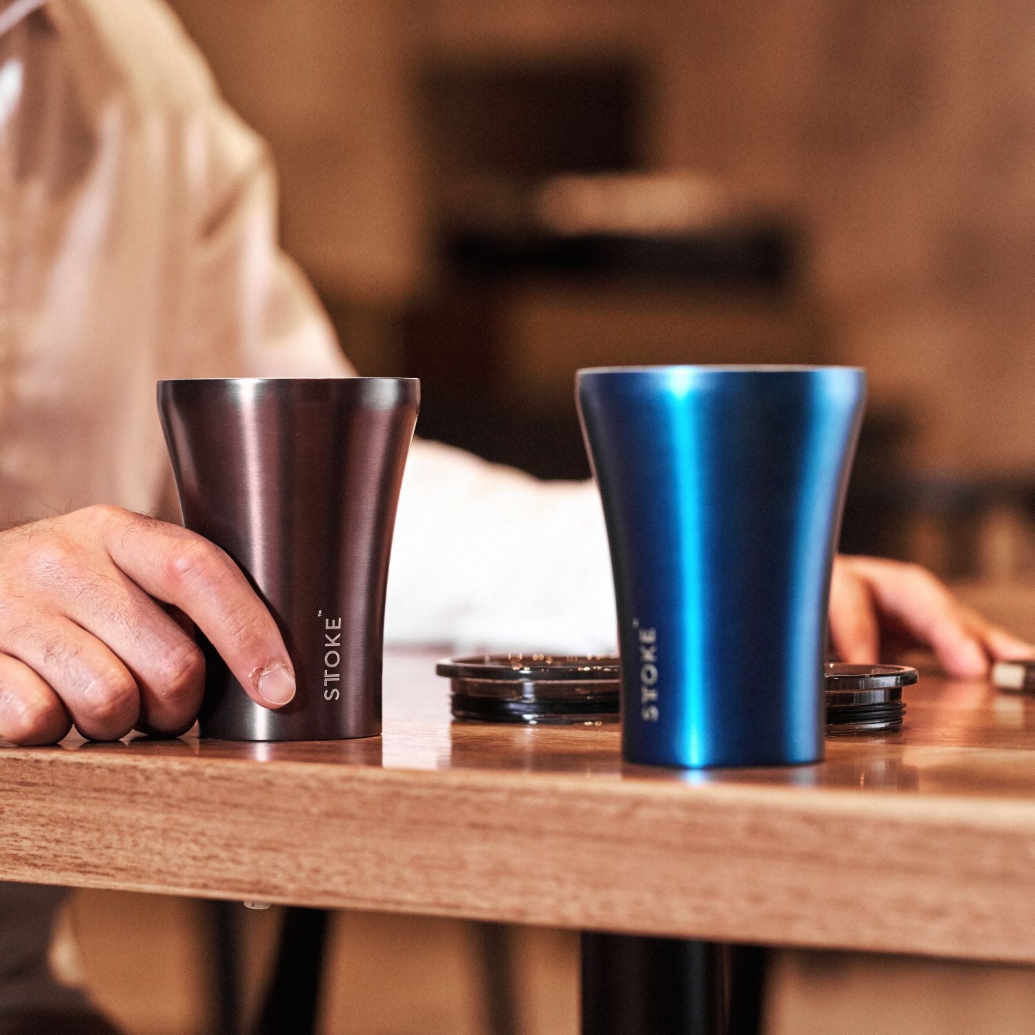 STTOKE Leakproof Ceramic Insulated Cup 12oz | Cups and Tumblers, Gifts & Lifestyle, Travel Accessories, Water Bottles | STTOKE-12