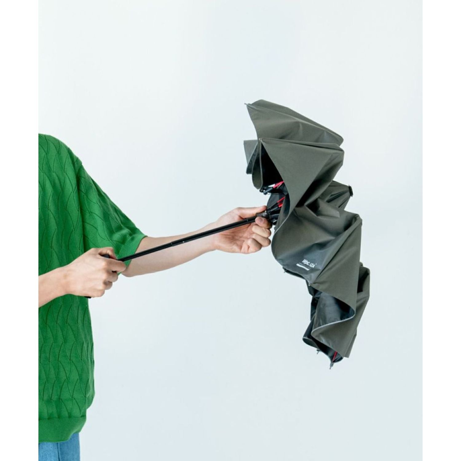 WPC IZA Wind Resistance UV Protection UPF 50+ Men's Umbrella 55cm