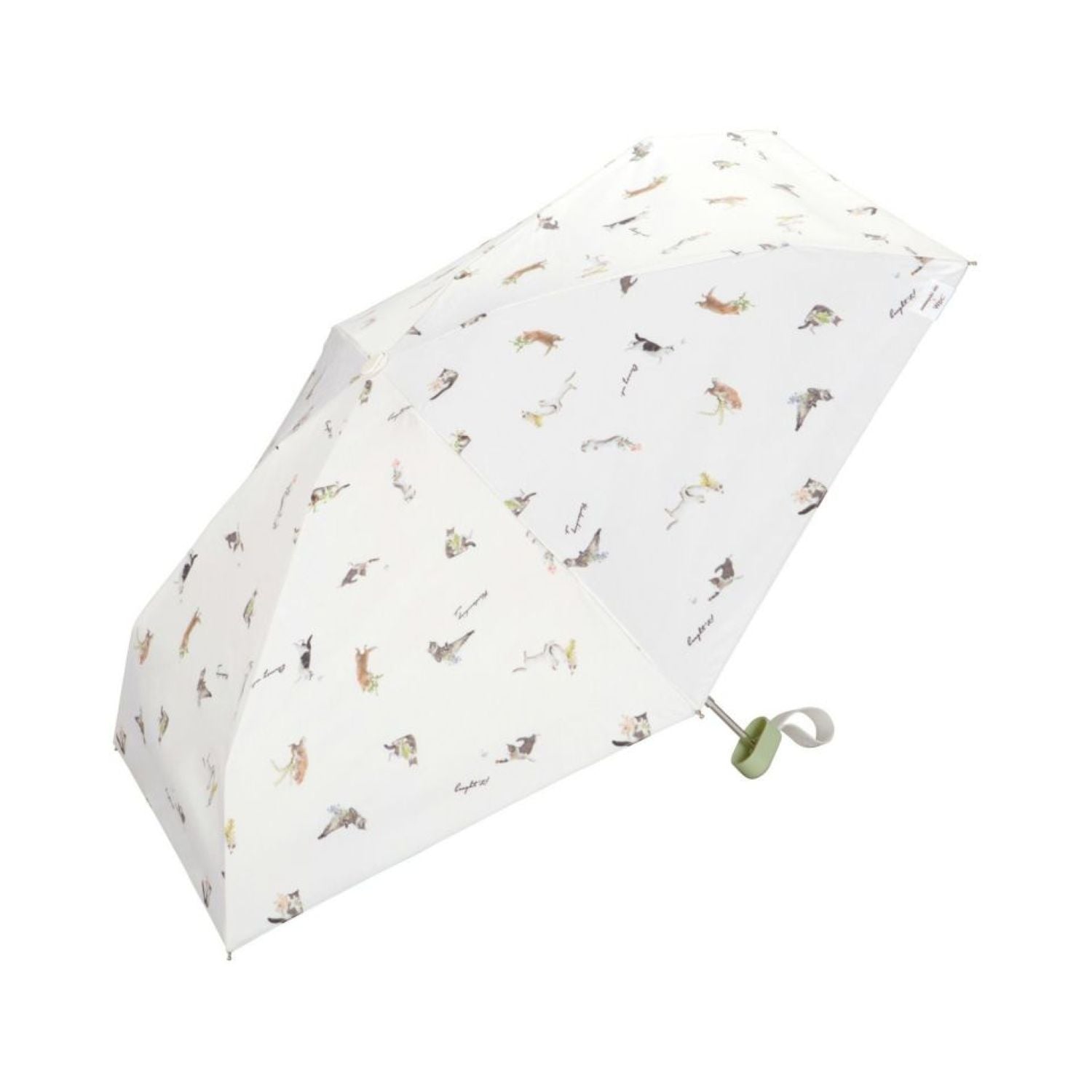 WPC X Masayuki Oki Neko UV Protection UPF 50+ Umbrella 47cm