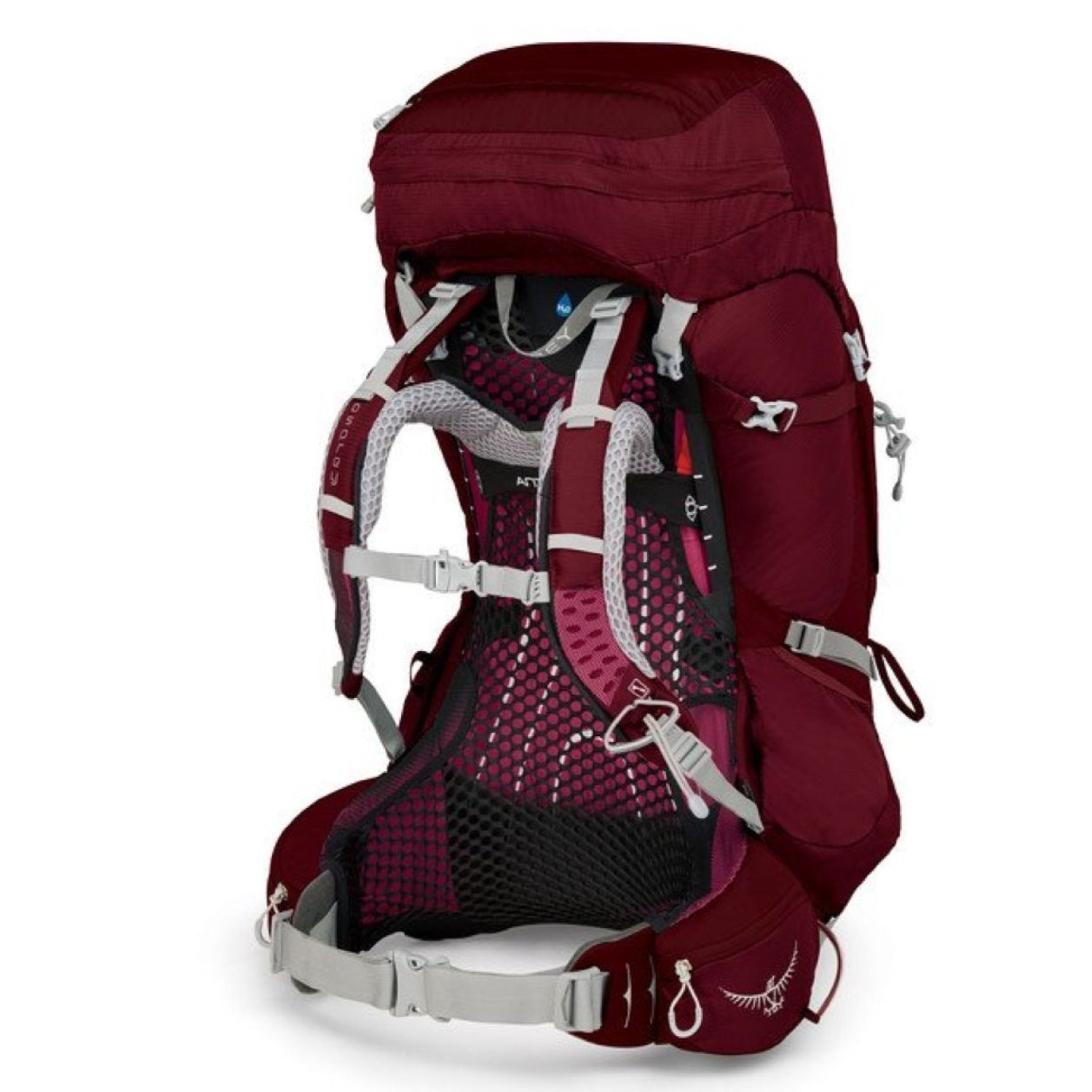 Osprey Aura AG 65 Backpack with Raincover - Medium - Women's Backpacking | Backpacking Packs, Bags, Bags for Women, Osprey, SGTrek, SGTrek Osprey, Travel Backpacks | Osprey-4