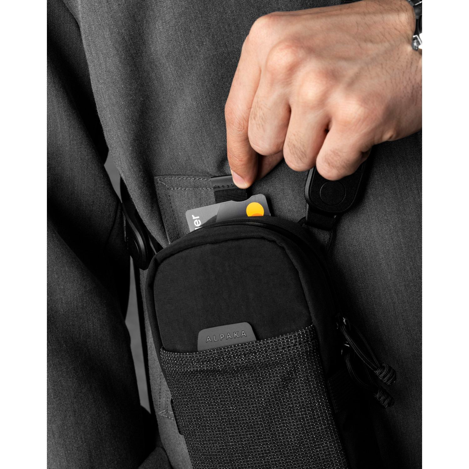 ALPAKA Modular Shoulder Pocket Max Nylon Washed