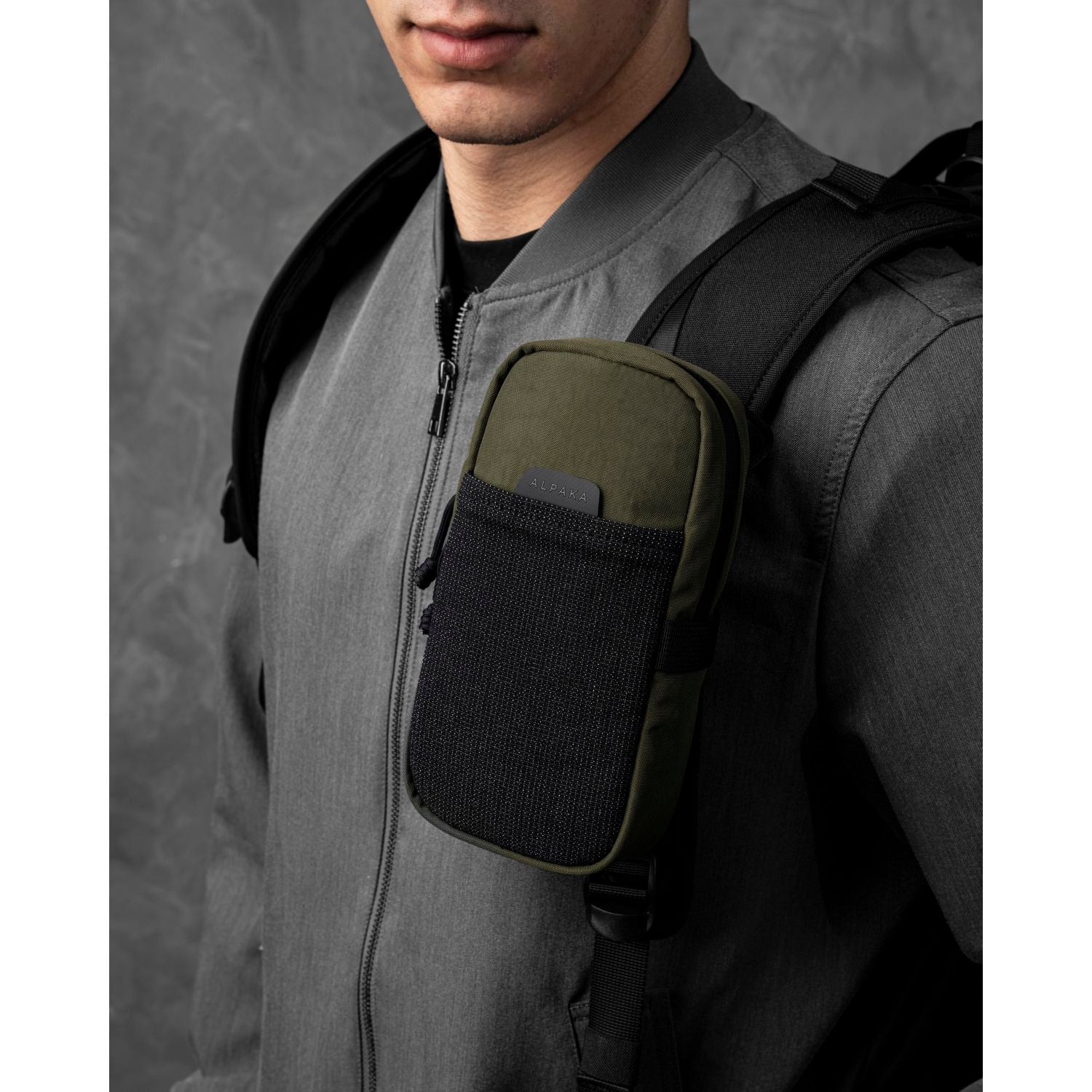 ALPAKA Modular Shoulder Pocket Max Nylon Washed