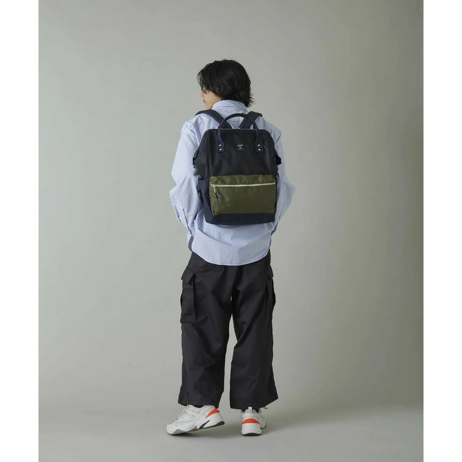 Anello Cross Bottle Kuchigane Backpack L