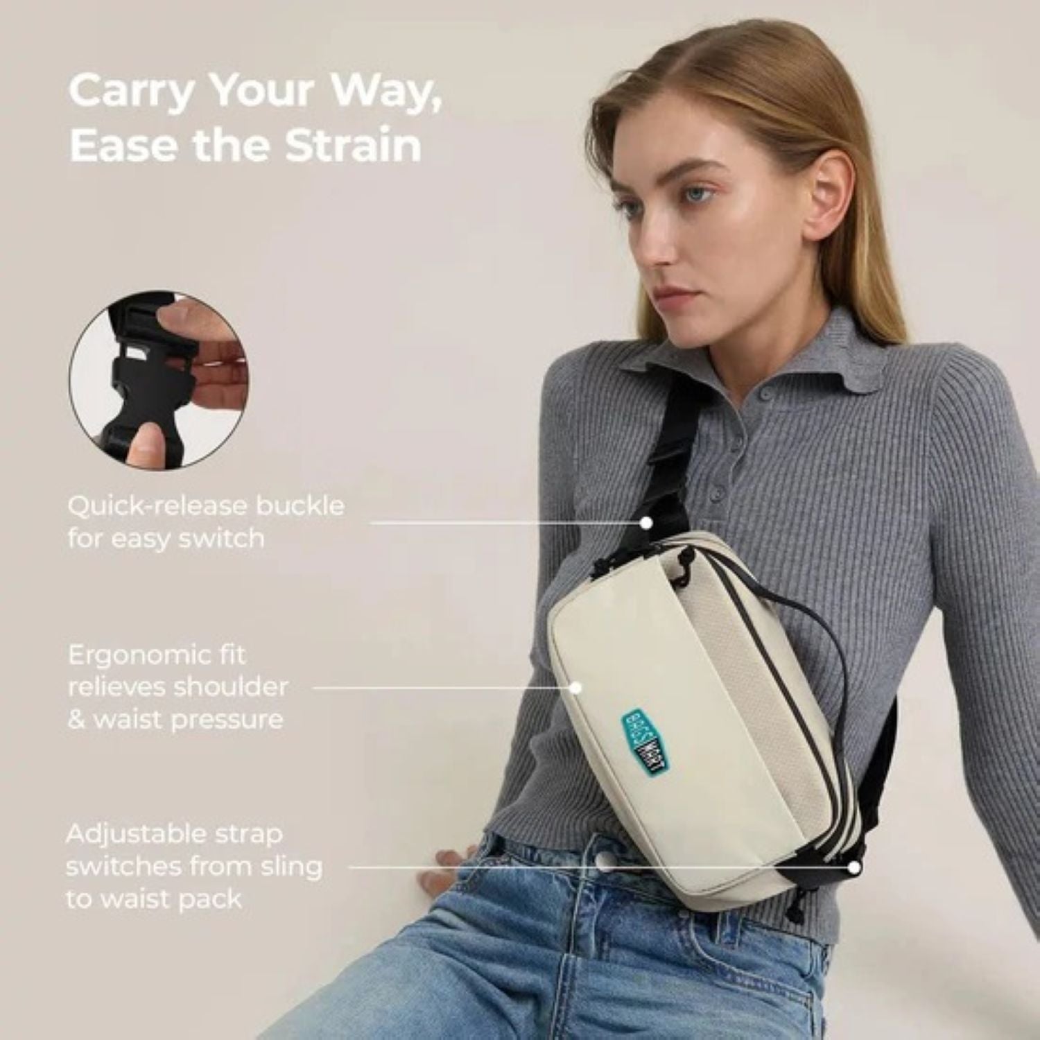 Bagsmart Blast Travel Sling Bag 3.3L (SA)