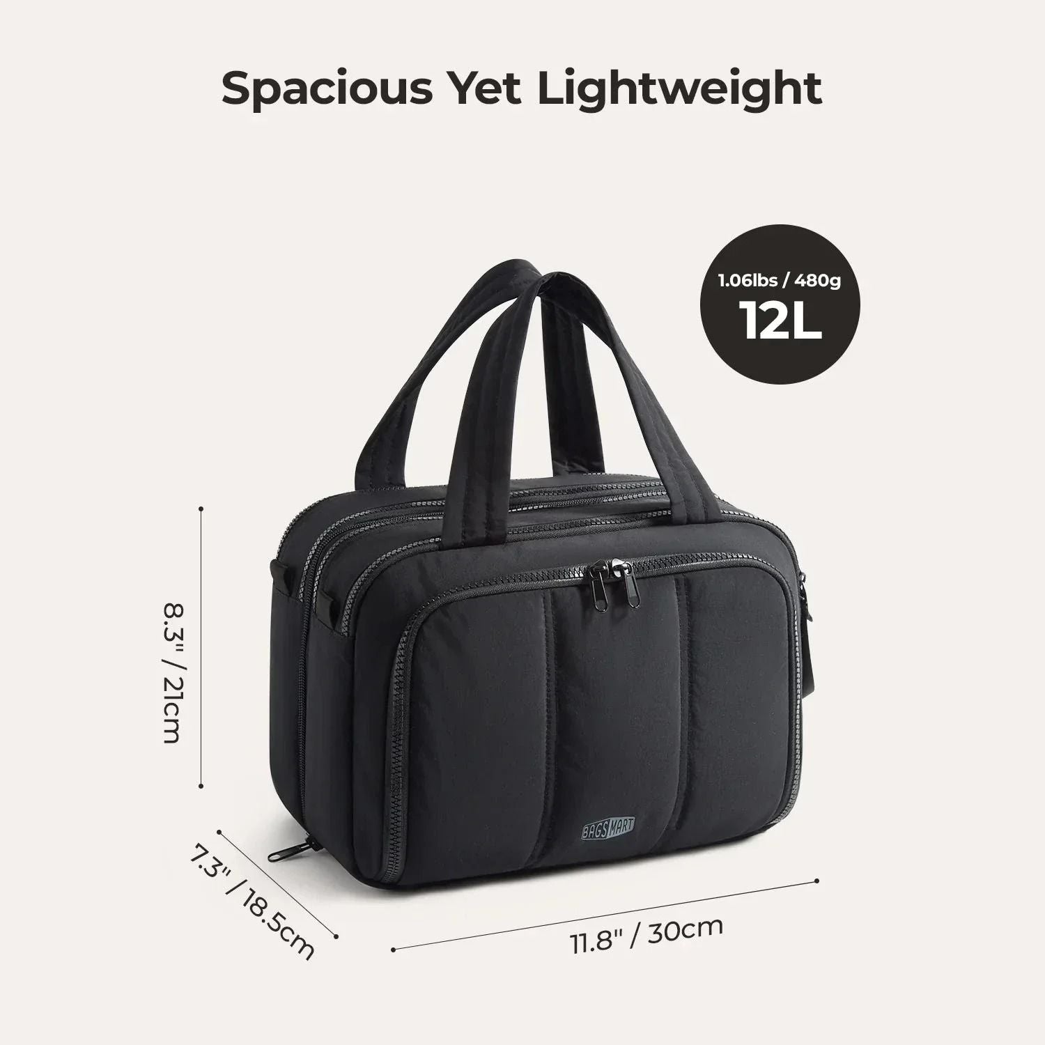 Bagsmart Crush Hanging Toiletry Bag