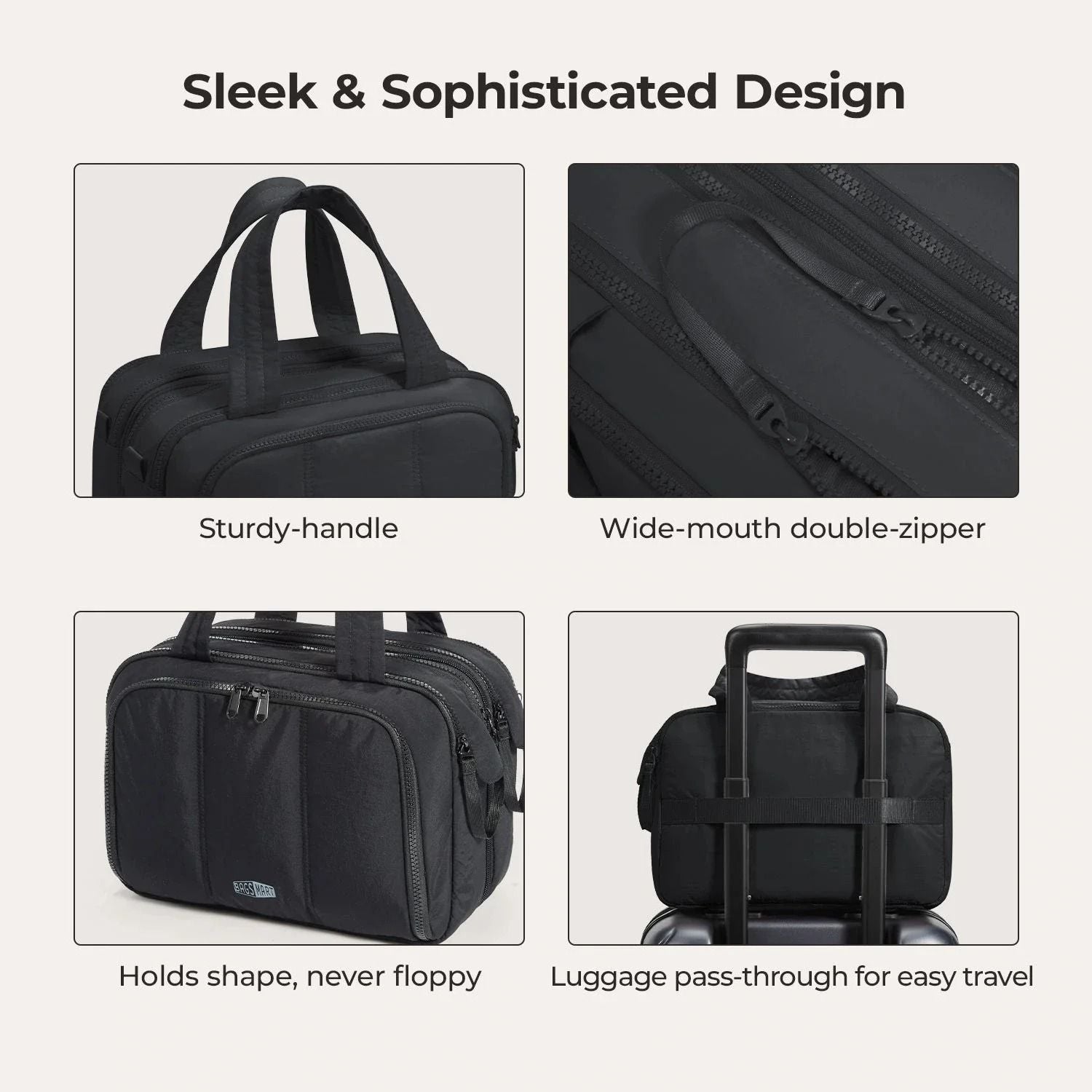 Bagsmart Crush Hanging Toiletry Bag