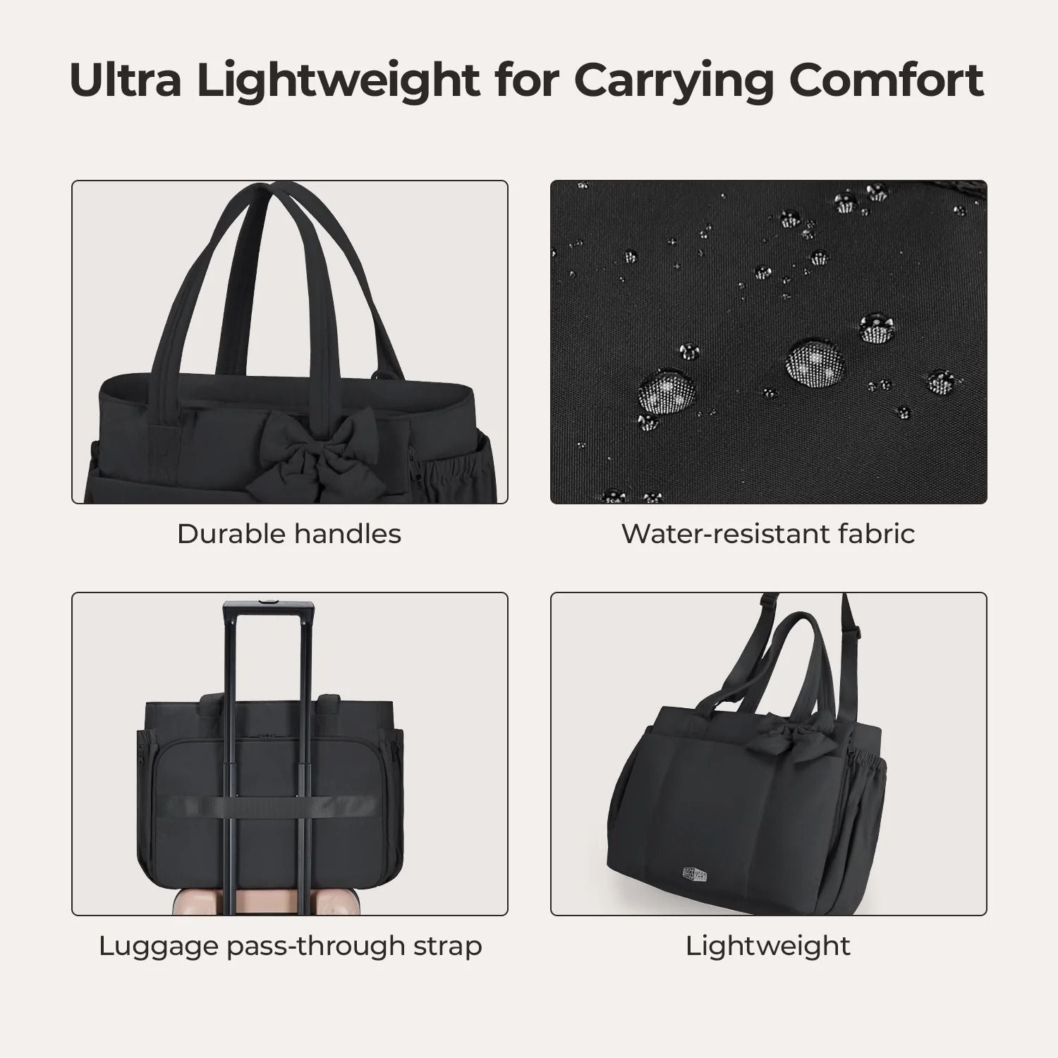 Bagsmart Crush Laptop Tote 23L