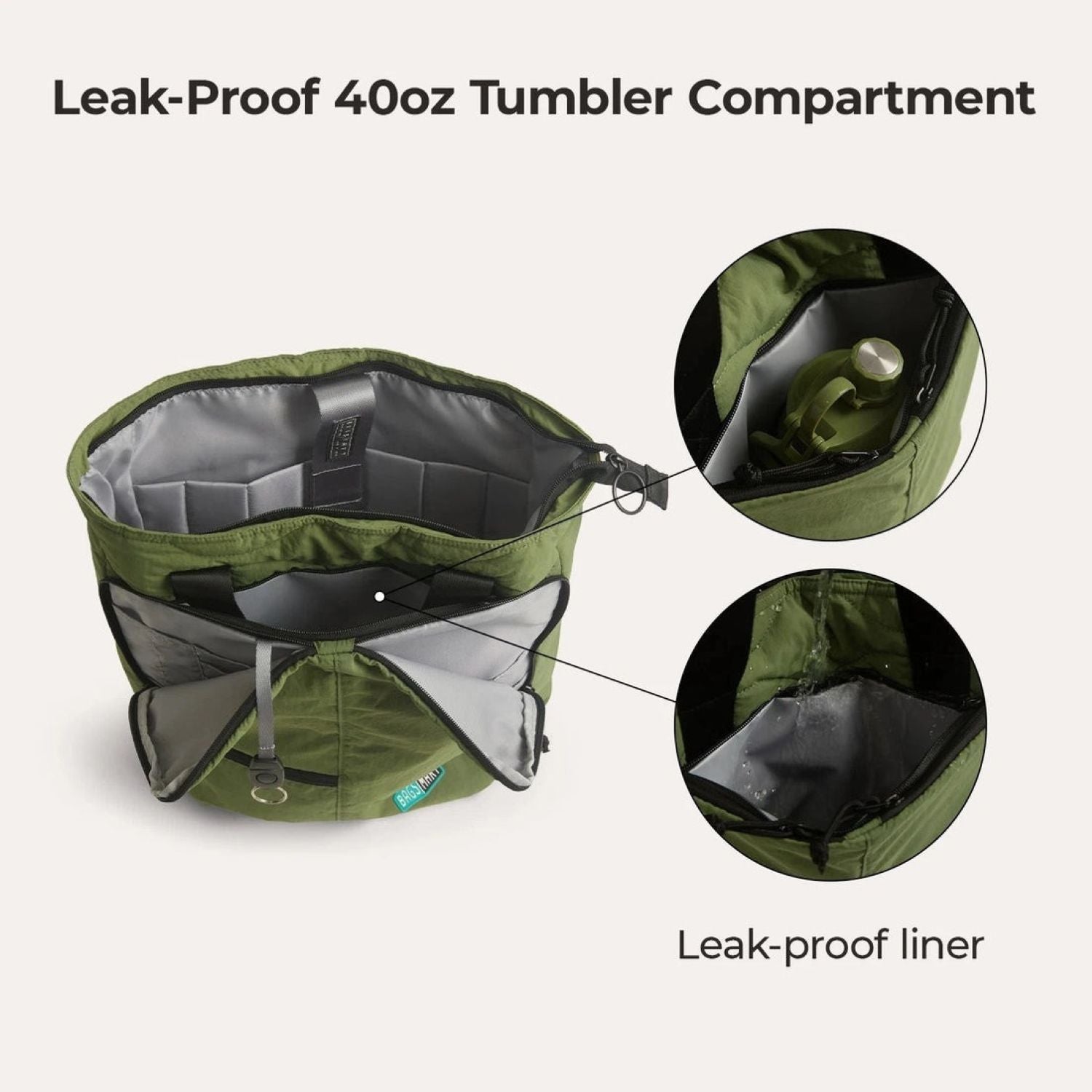 Bagsmart Paz Laptop Totepack 20L (SA)