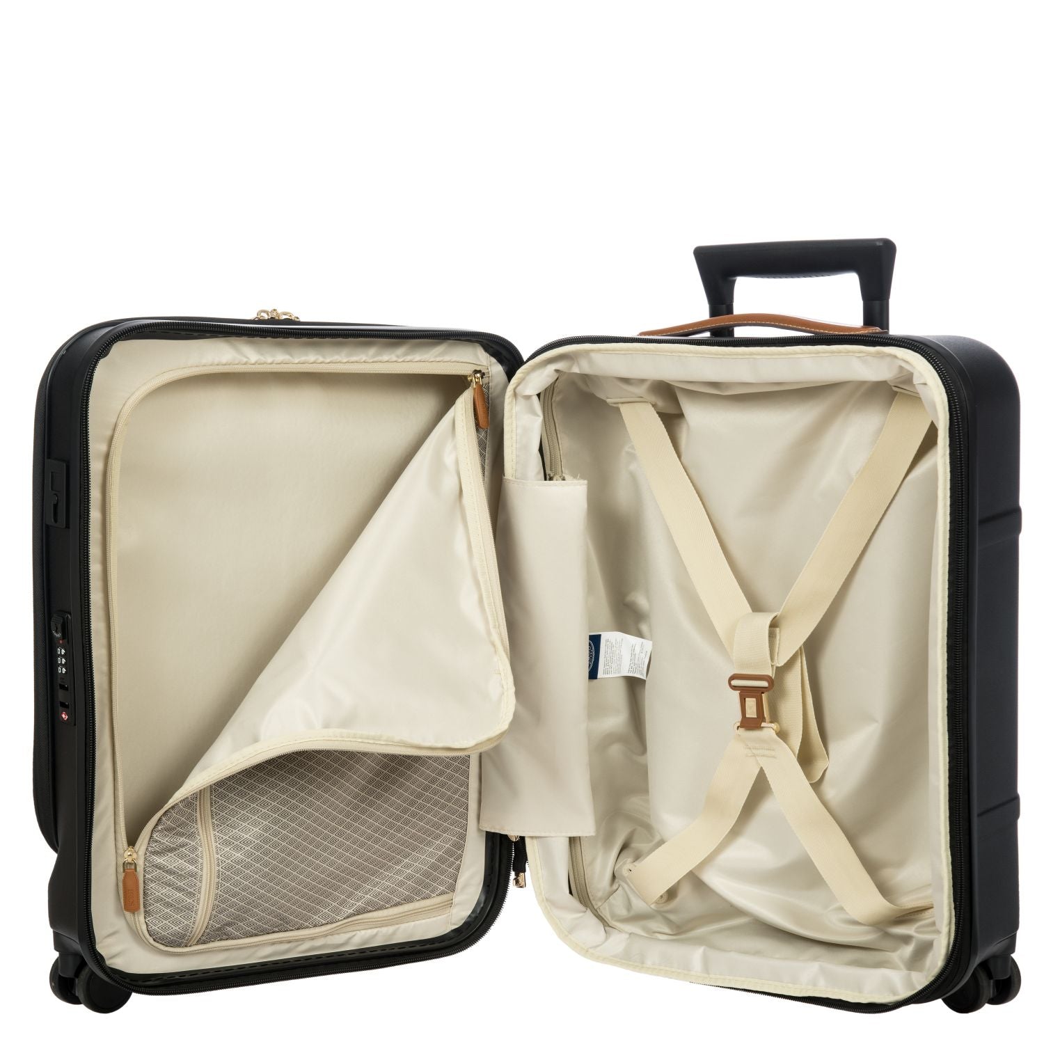 BRIC'S Bellagio 3 21" Expandable Carry-On Luggage Spinner + Pocket with USB