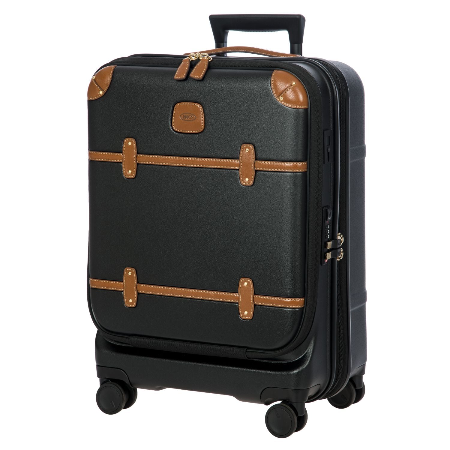 BRIC'S Bellagio 3 21" Expandable Carry-On Luggage Spinner + Pocket with USB