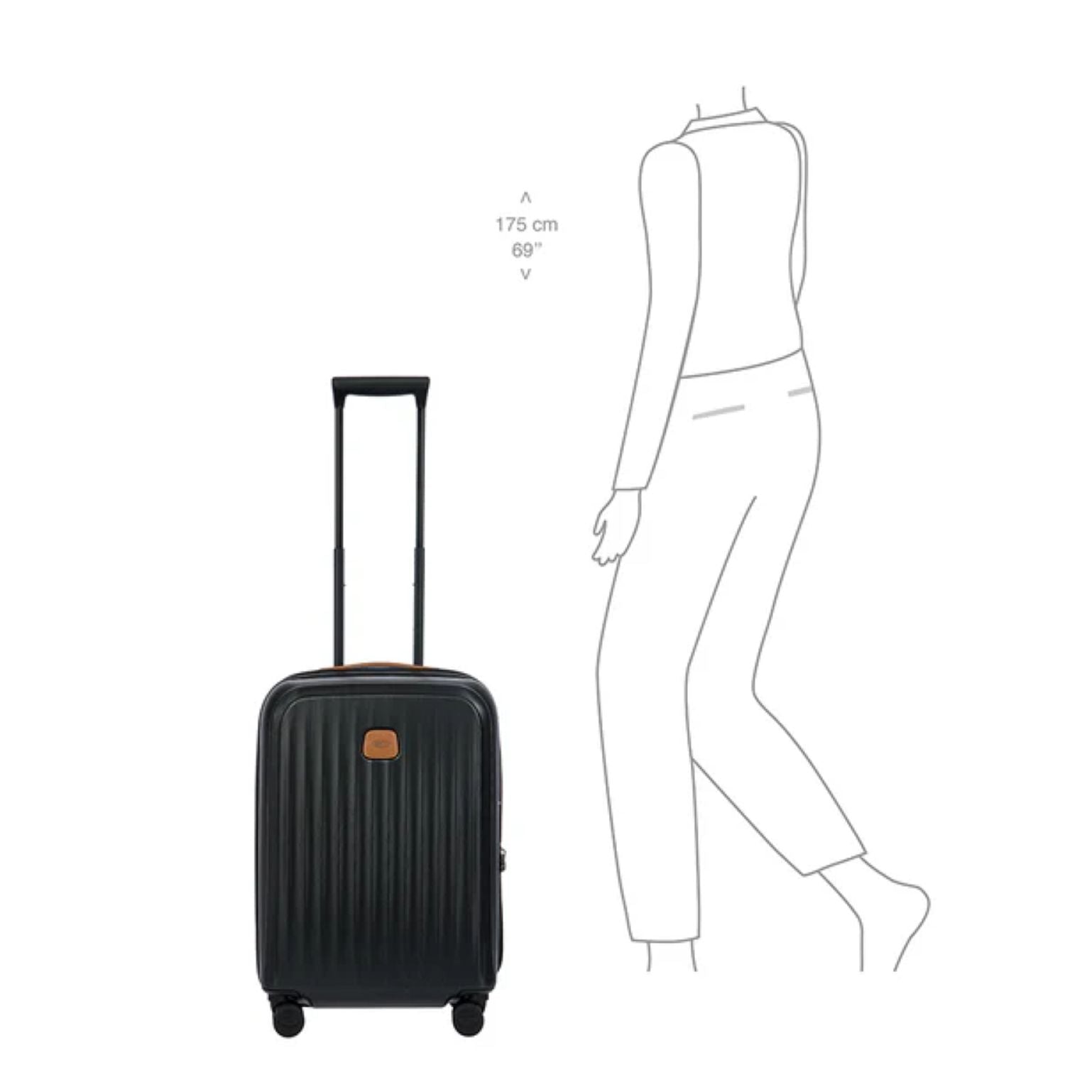Bric'S Taormina 21" Carry-On Spinner Expandable