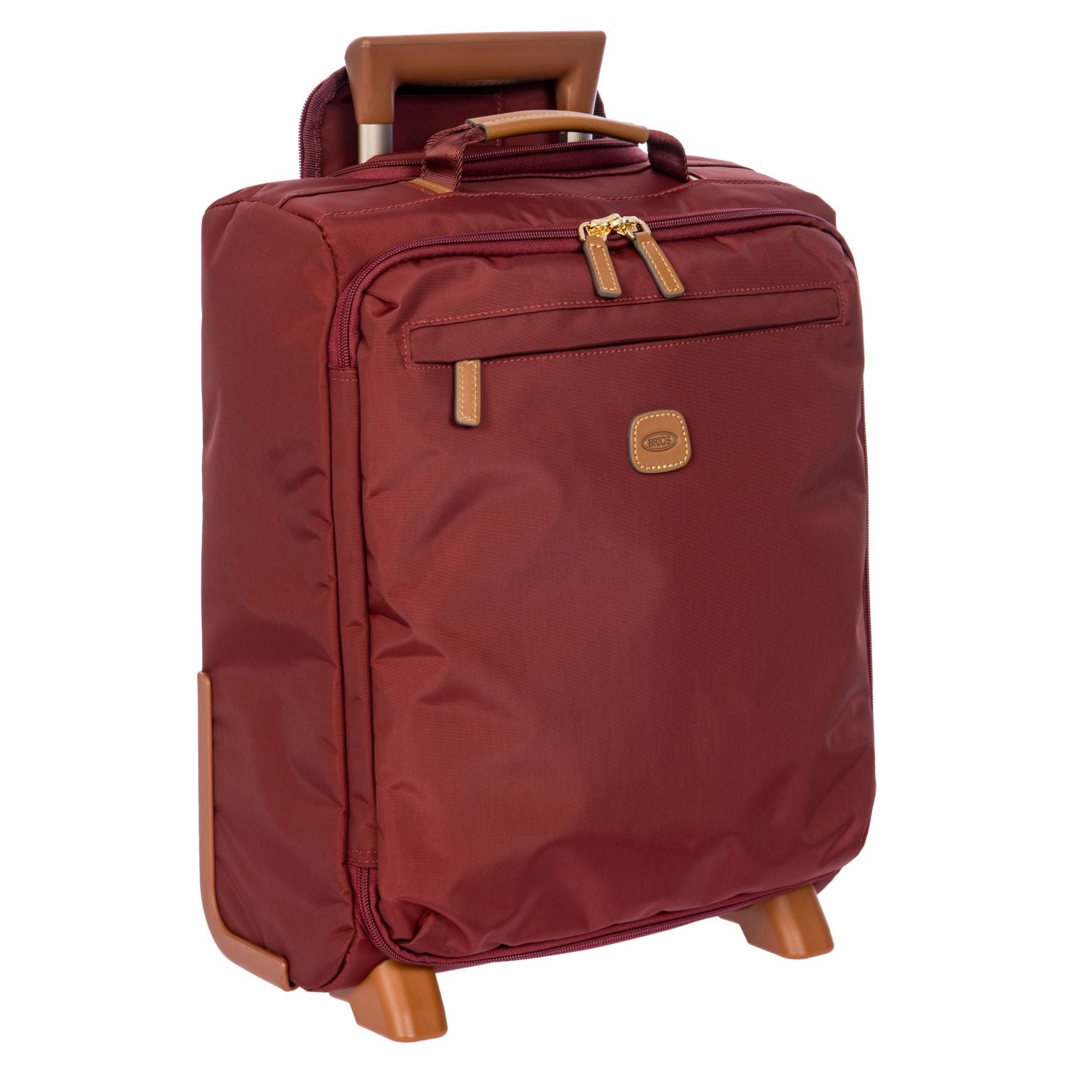 BRIC'S X-Travel 17.5" Underseat Trolley Luggage With Front Access Opening
