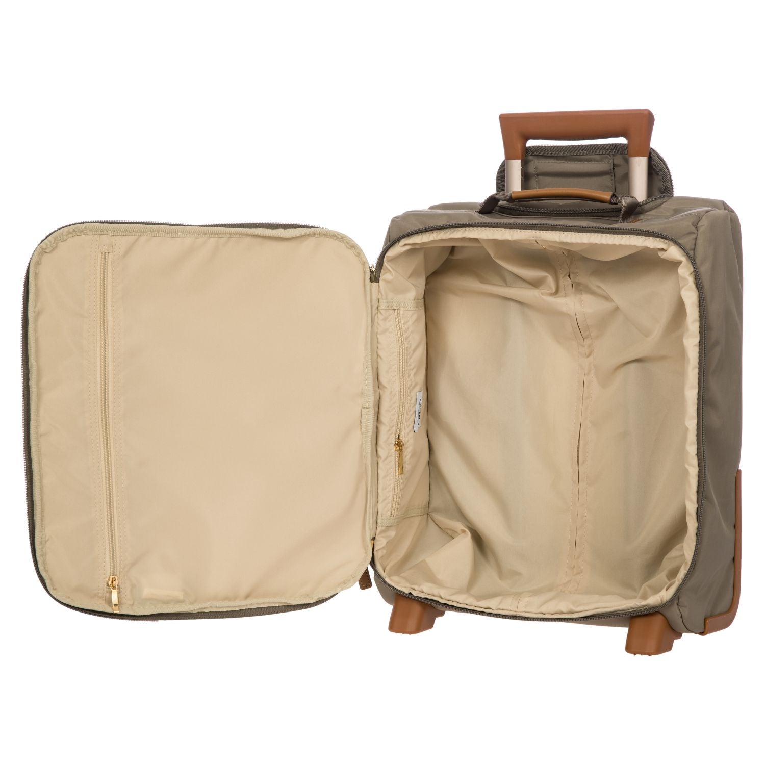 BRIC'S X-Travel 17.5" Underseat Trolley Luggage With Front Access Opening
