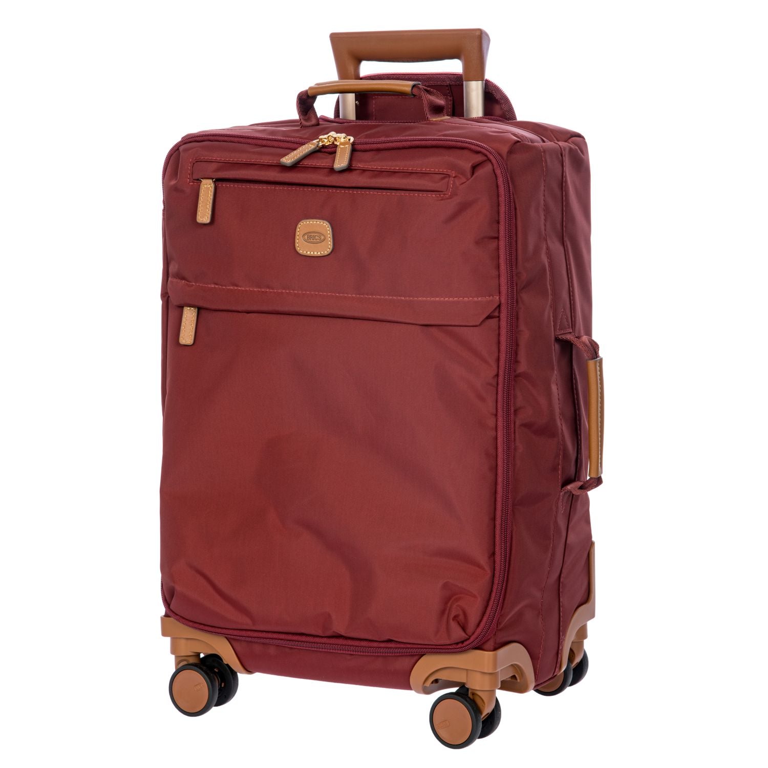 BRIC'S X-Travel 22" Carry On Luggage With Front Access Opening Spinner