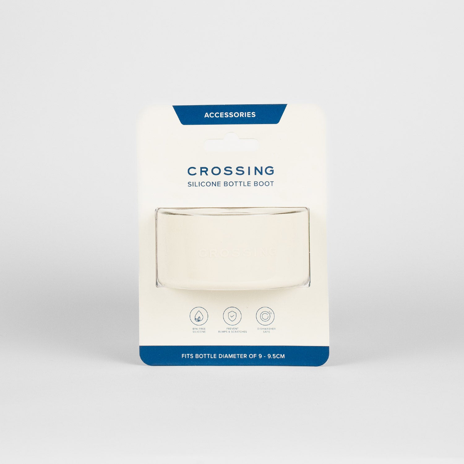 Crossing Silicone Water Bottle Boot - Fits Diameter 9-9.5cm (1100ml) Blistered Pack