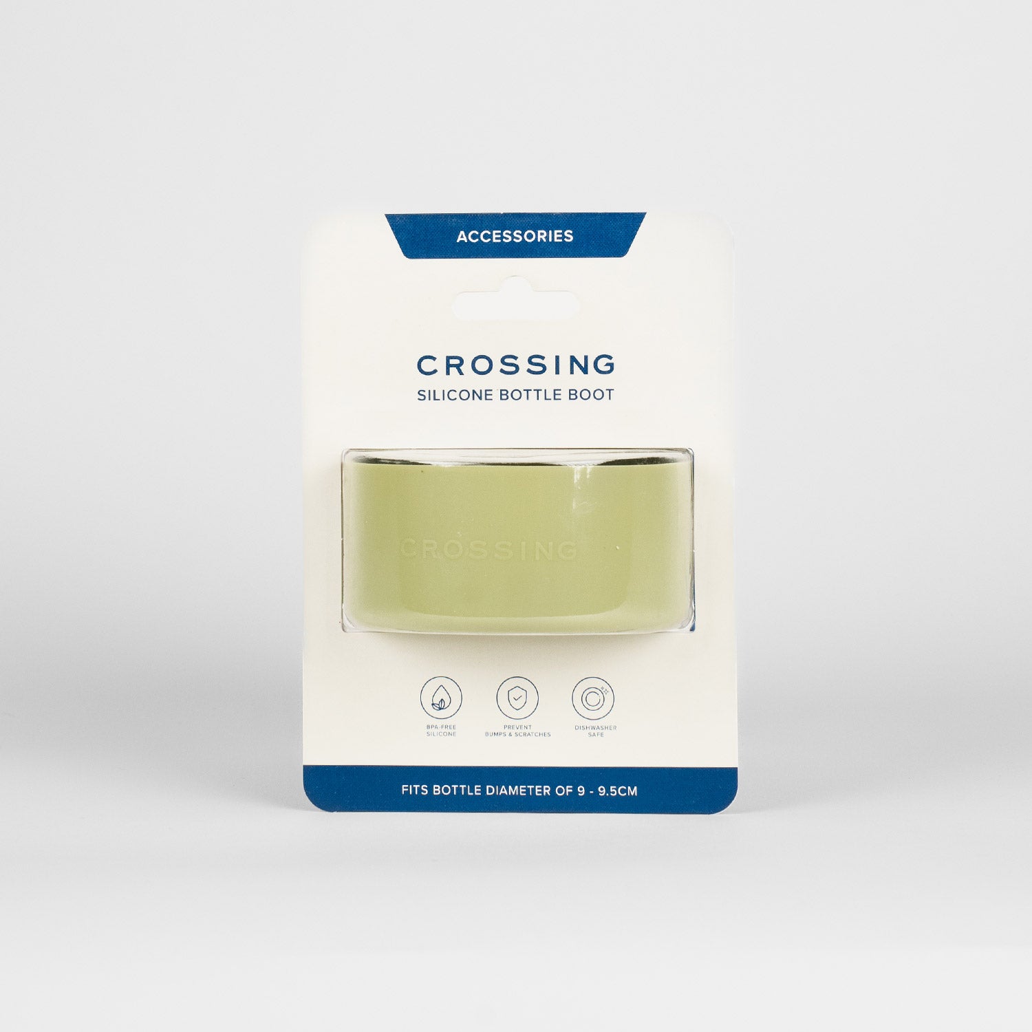 Crossing Silicone Water Bottle Boot - Fits Diameter 9-9.5cm (1100ml) Blistered Pack