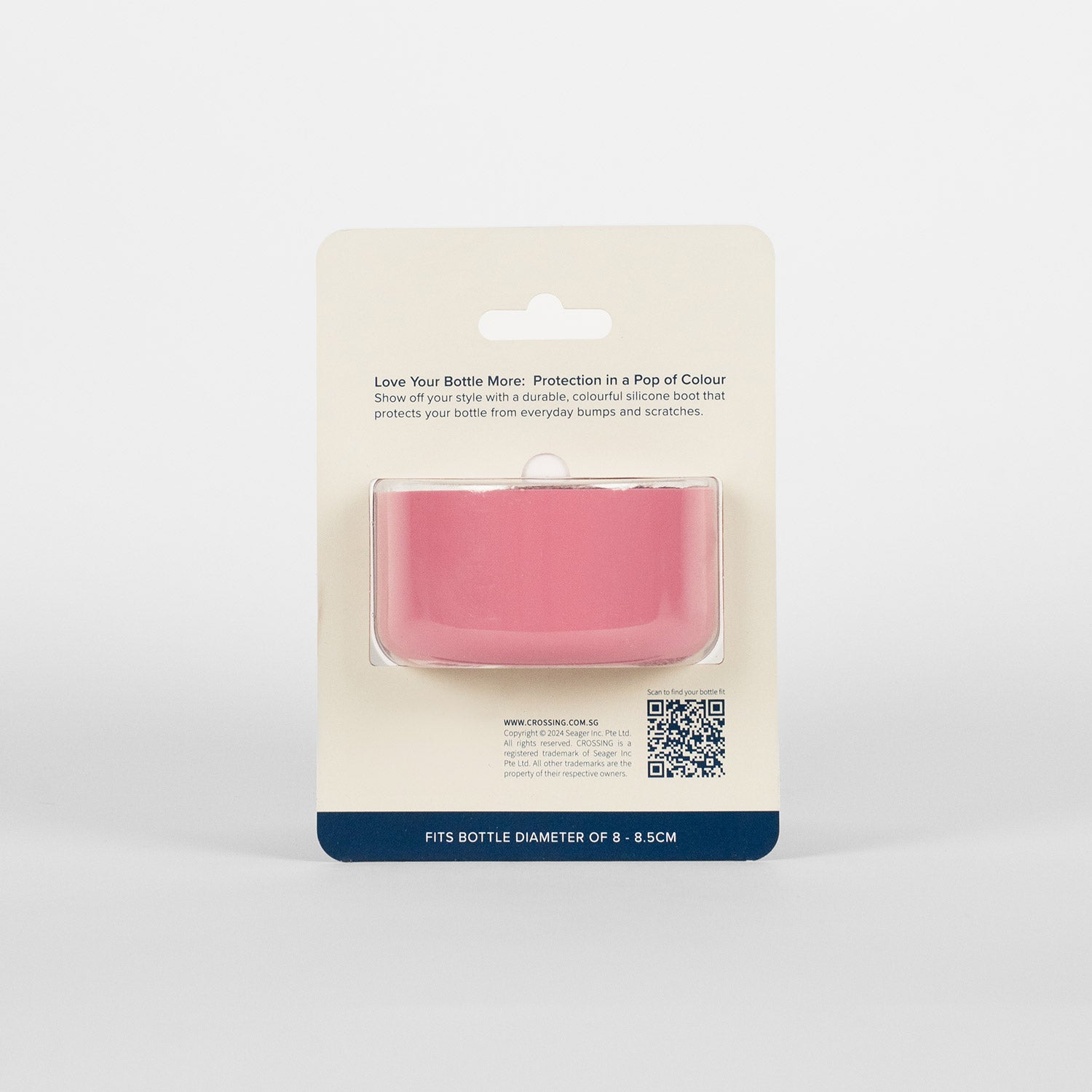 Crossing Silicone Water Bottle Boot - Fits Diameter 9-9.5cm (1100ml) Blistered Pack