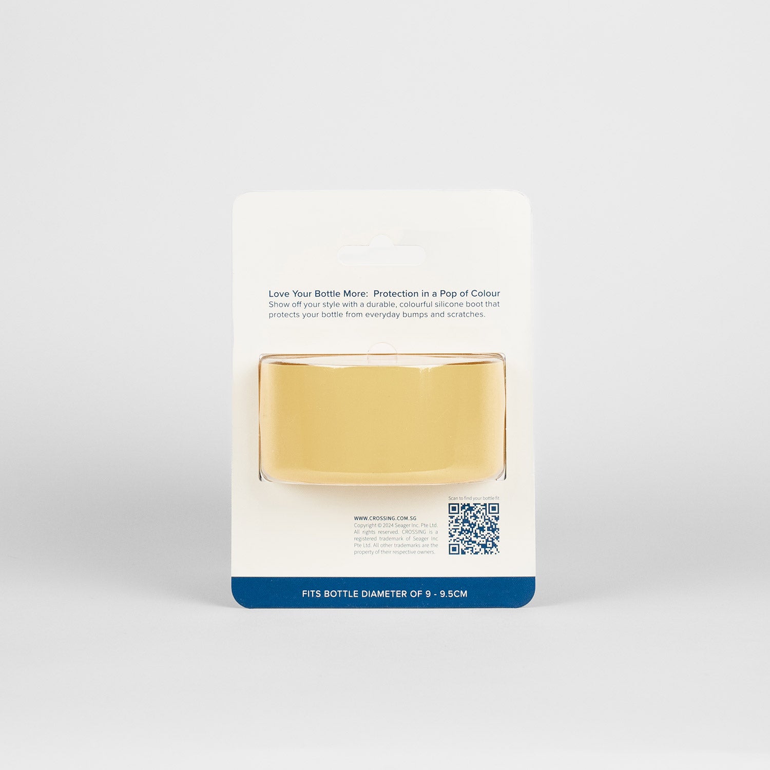 Crossing Silicone Water Bottle Boot - Fits Diameter 9-9.5cm (1100ml) Blistered Pack