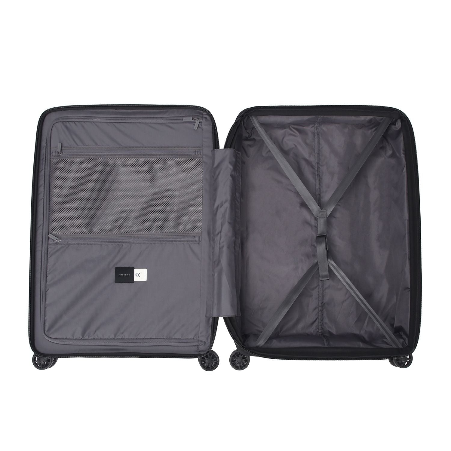 Crossing LYTE Polypropylene Large Expandable Luggage