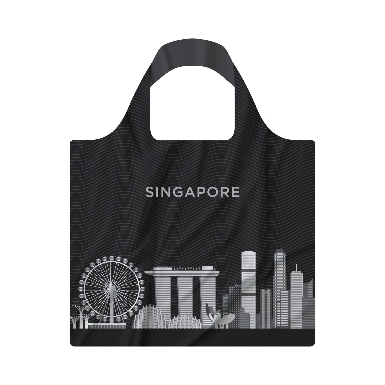 Crossing Recycled Foldable Bag