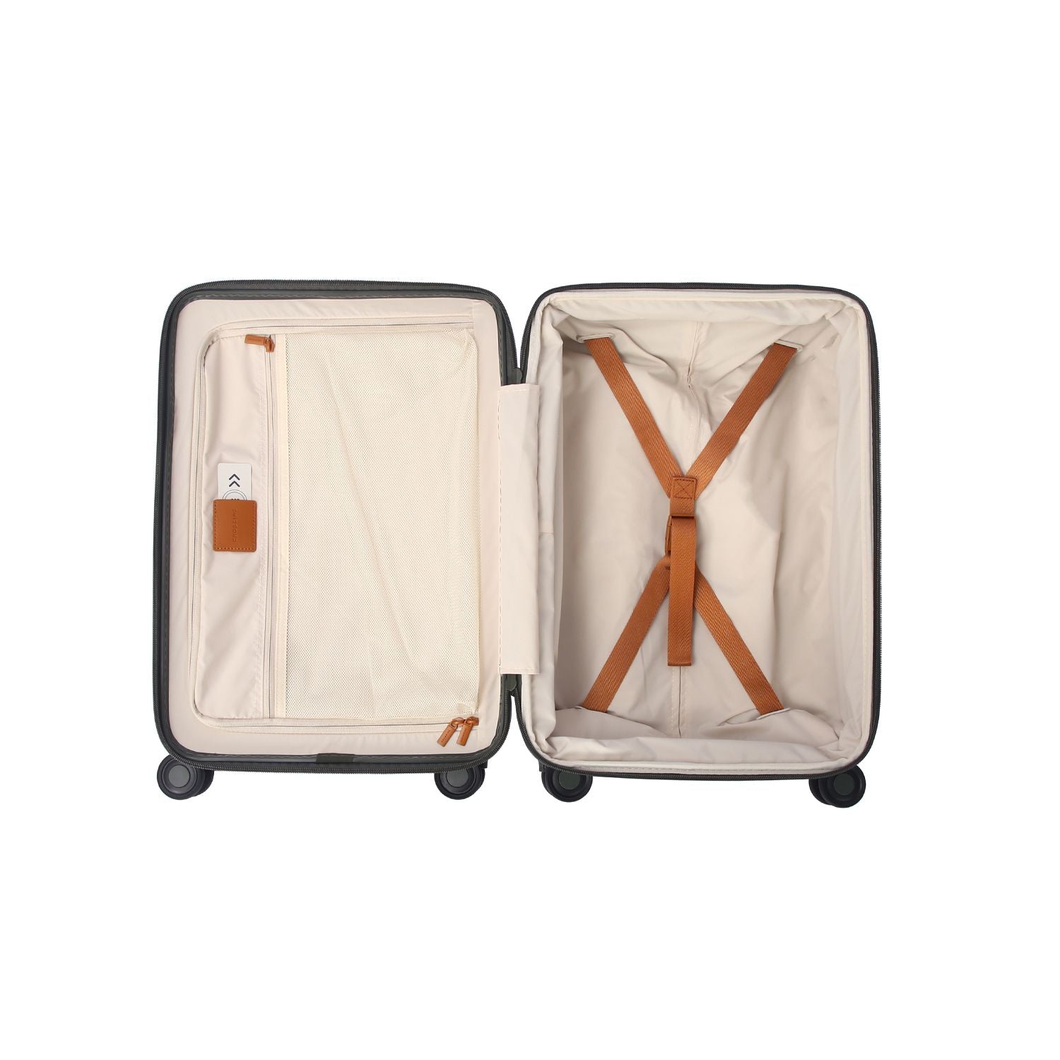 Crossing RIVE Polycarbonate Hard Case Carry On Luggage