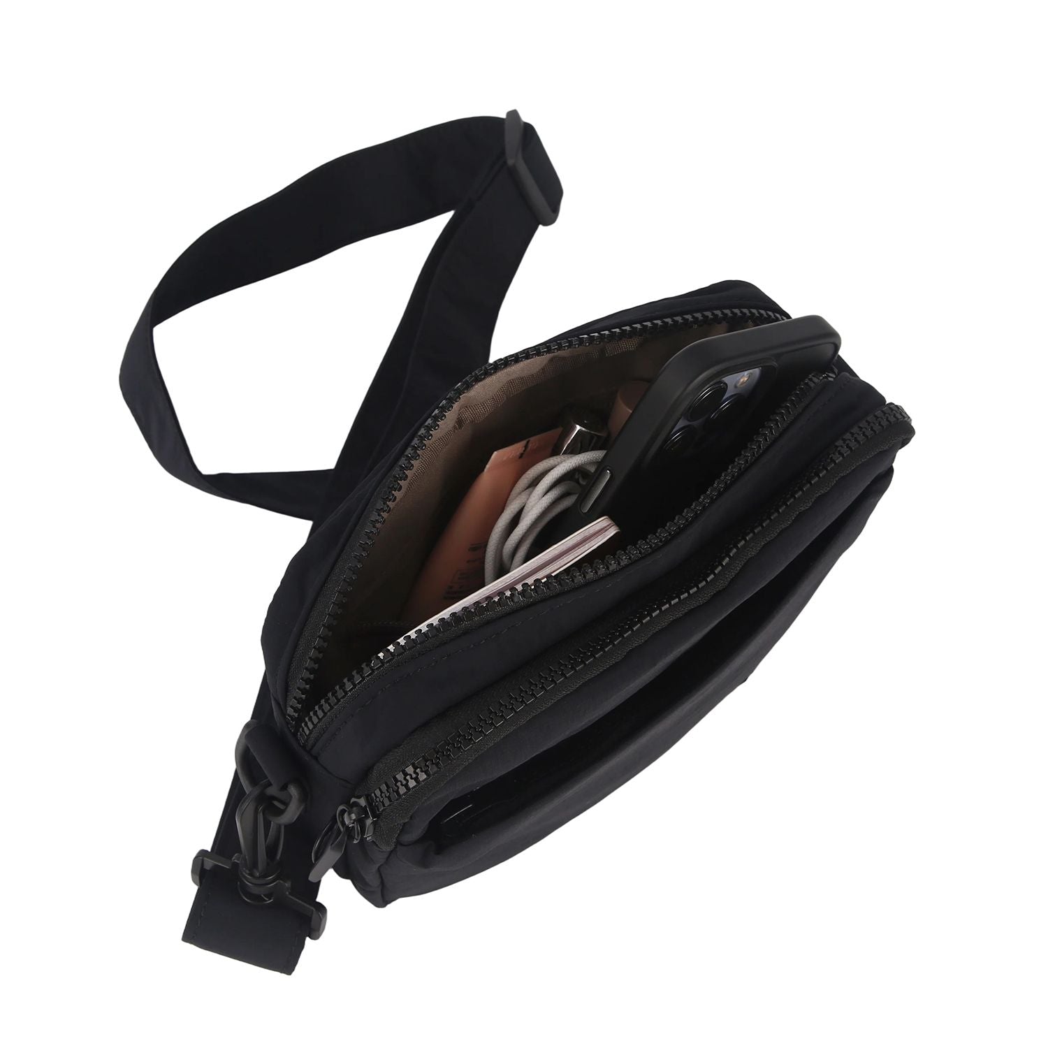 Crossing Sam Anti-Theft RFID Crossbody Bag V2