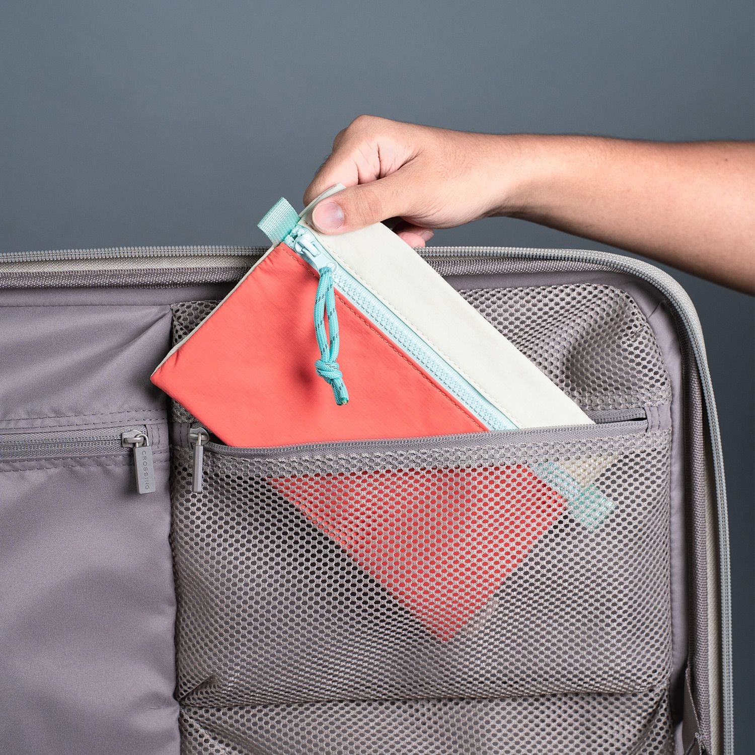 Crossing Tessa Colour Block Pouch Large