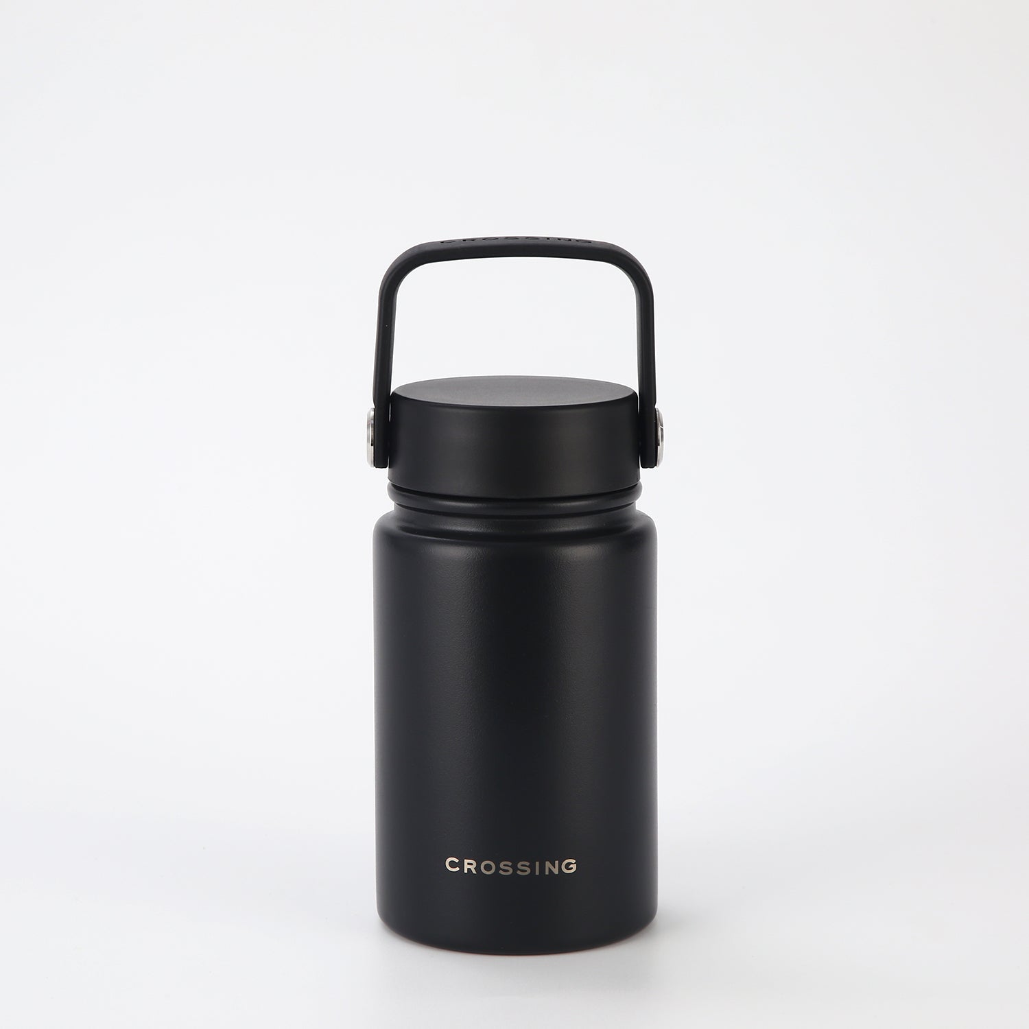 Crossing Urban Ceramic S/S Insulated Flat Cap Bottle With Handle 400ml
