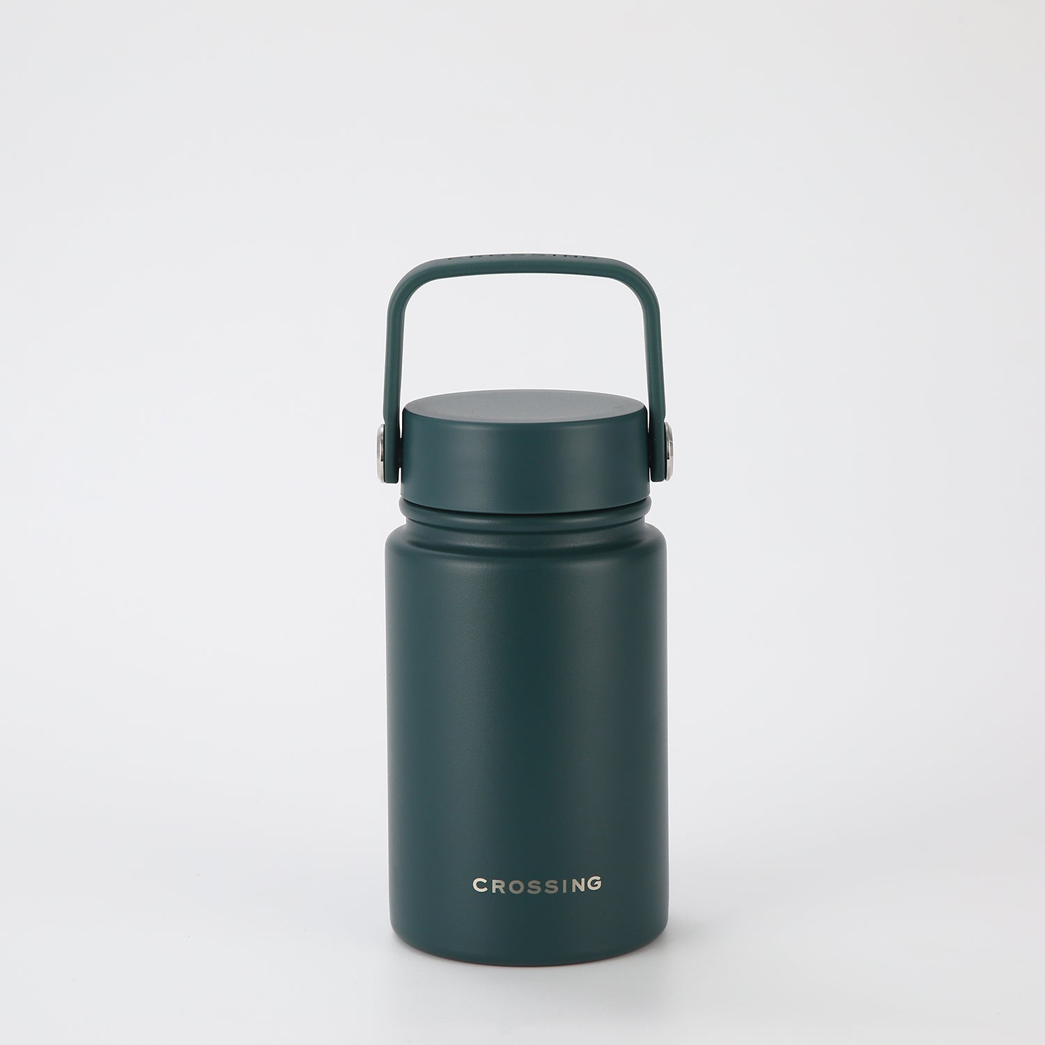 Crossing Urban Ceramic S/S Insulated Flat Cap Bottle With Handle 400ml (SA)