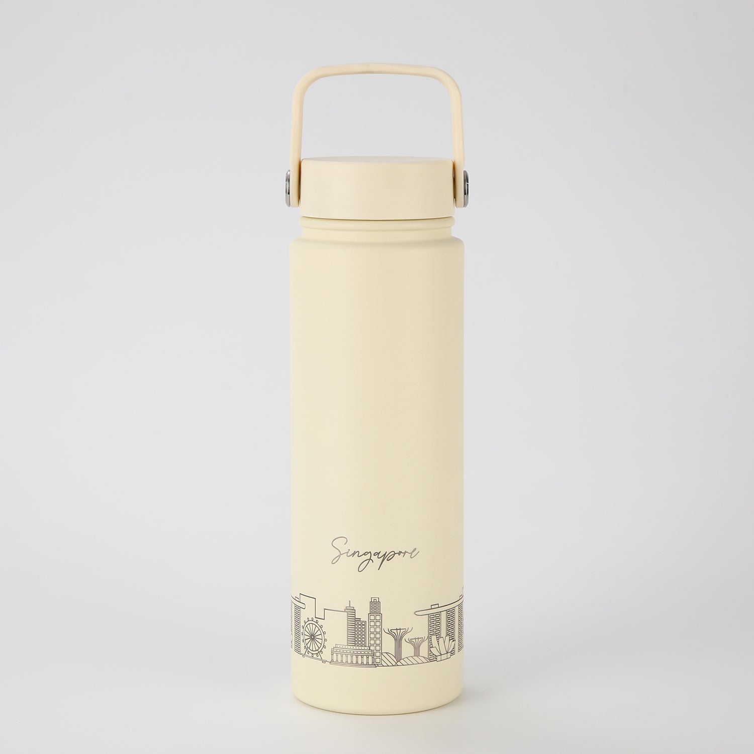 Crossing Urban Ceramic S/S Insulated Flat Cap Bottle With Handle 720ml