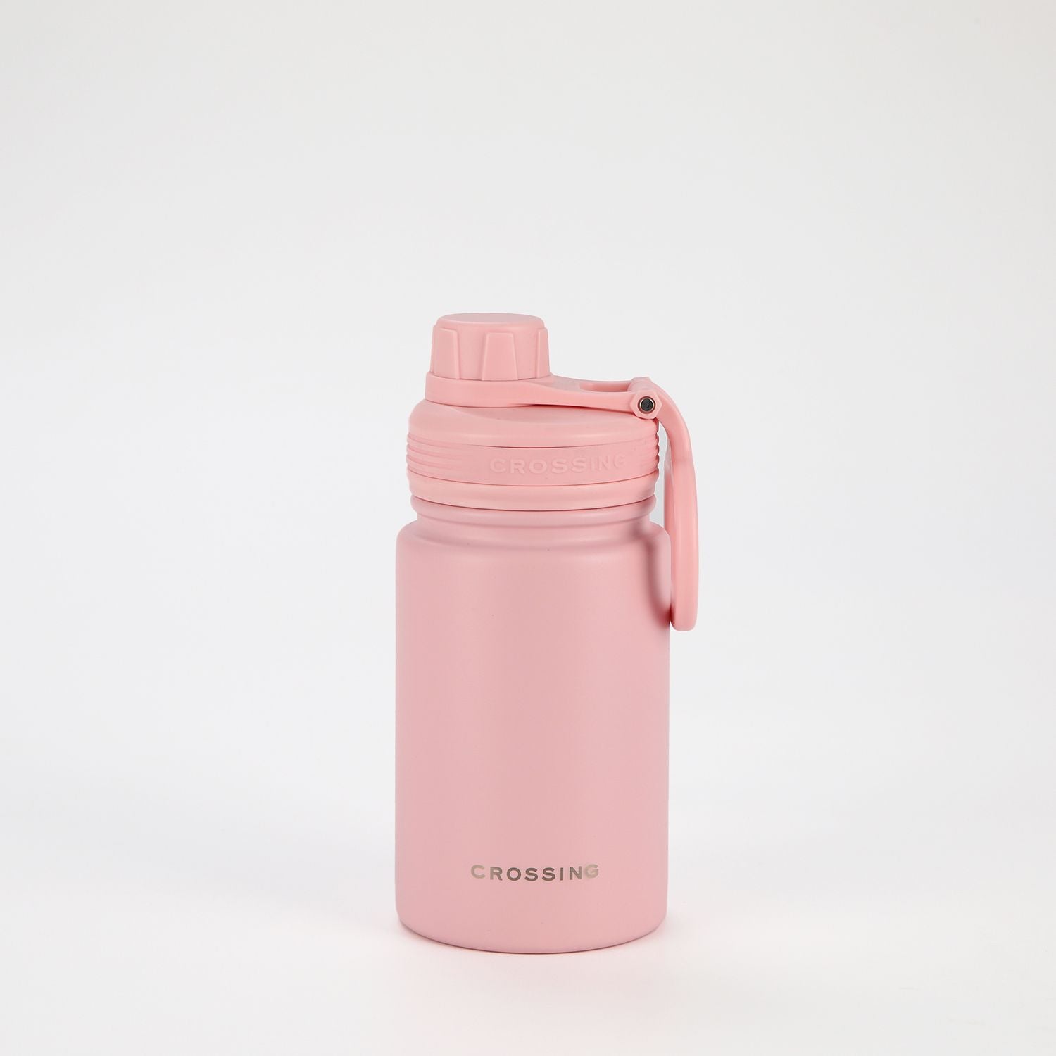 Crossing Urban Ceramic S/S Insulated Screw Cap Sports Bottle With Handle 400ml