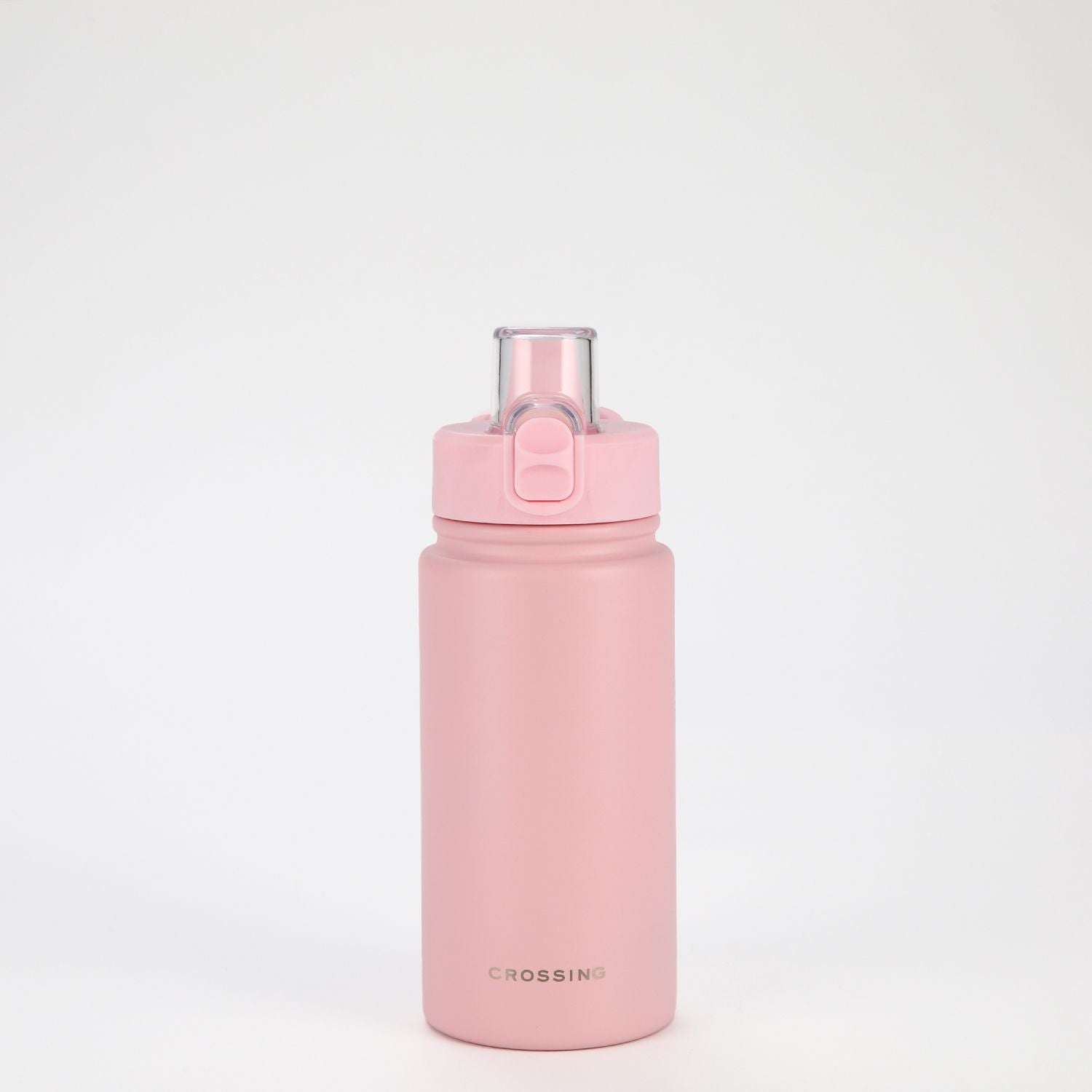 Crossing Urban Ceramic S/S Insulated Straw Sipper Cap Sports Bottle With Handle 480ml