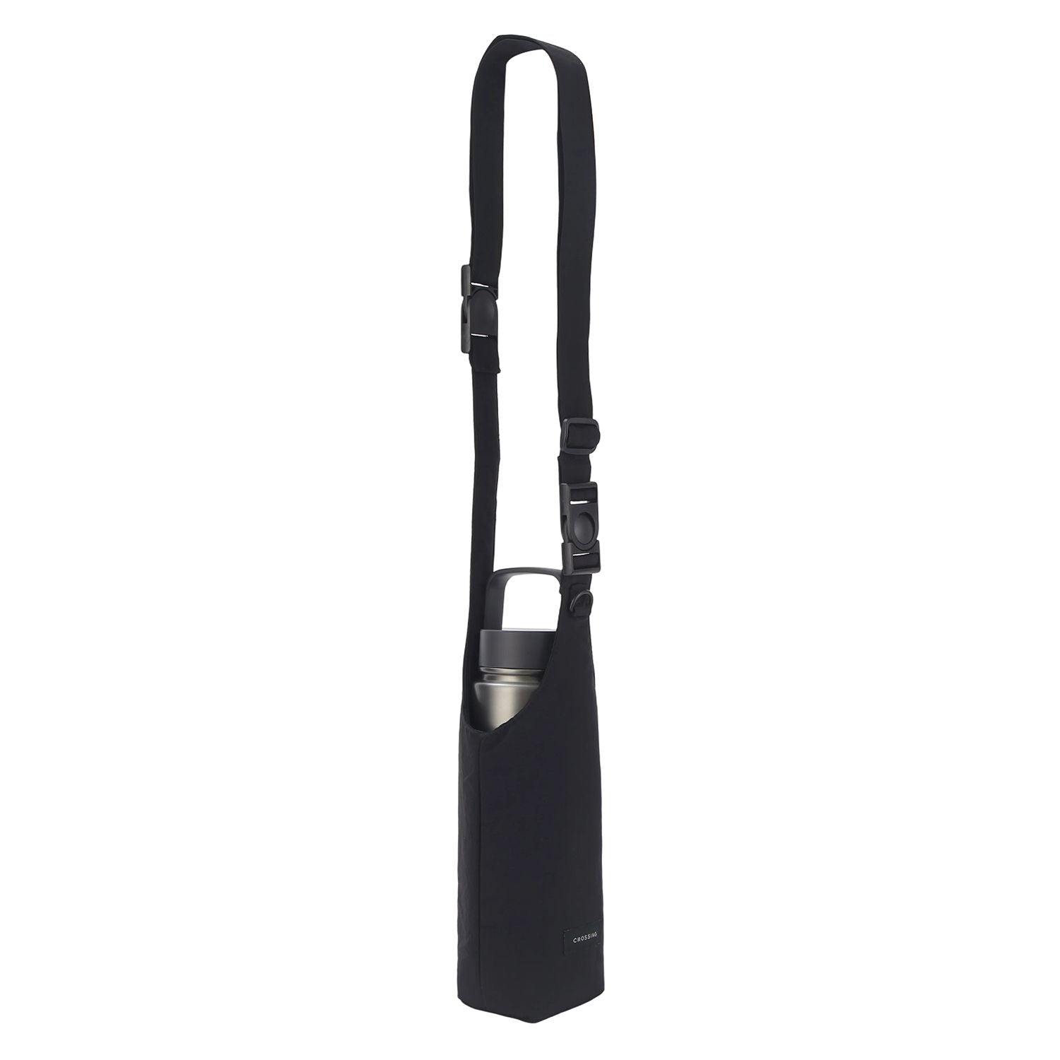Crossing Waterproof Checked Nylon Dual Carry Water Bottle Bag
