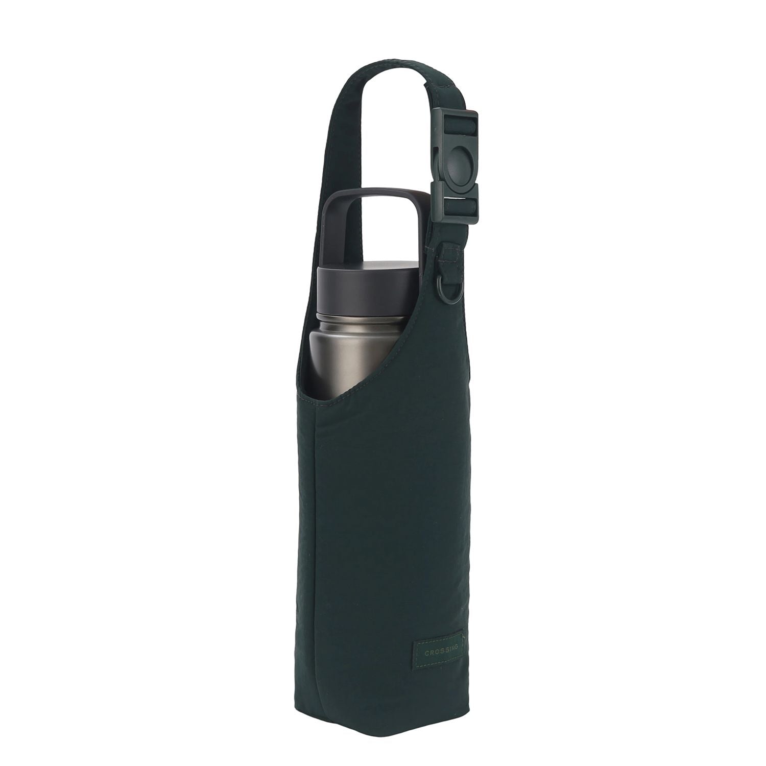 Crossing Waterproof Checked Nylon Dual Carry Water Bottle Bag