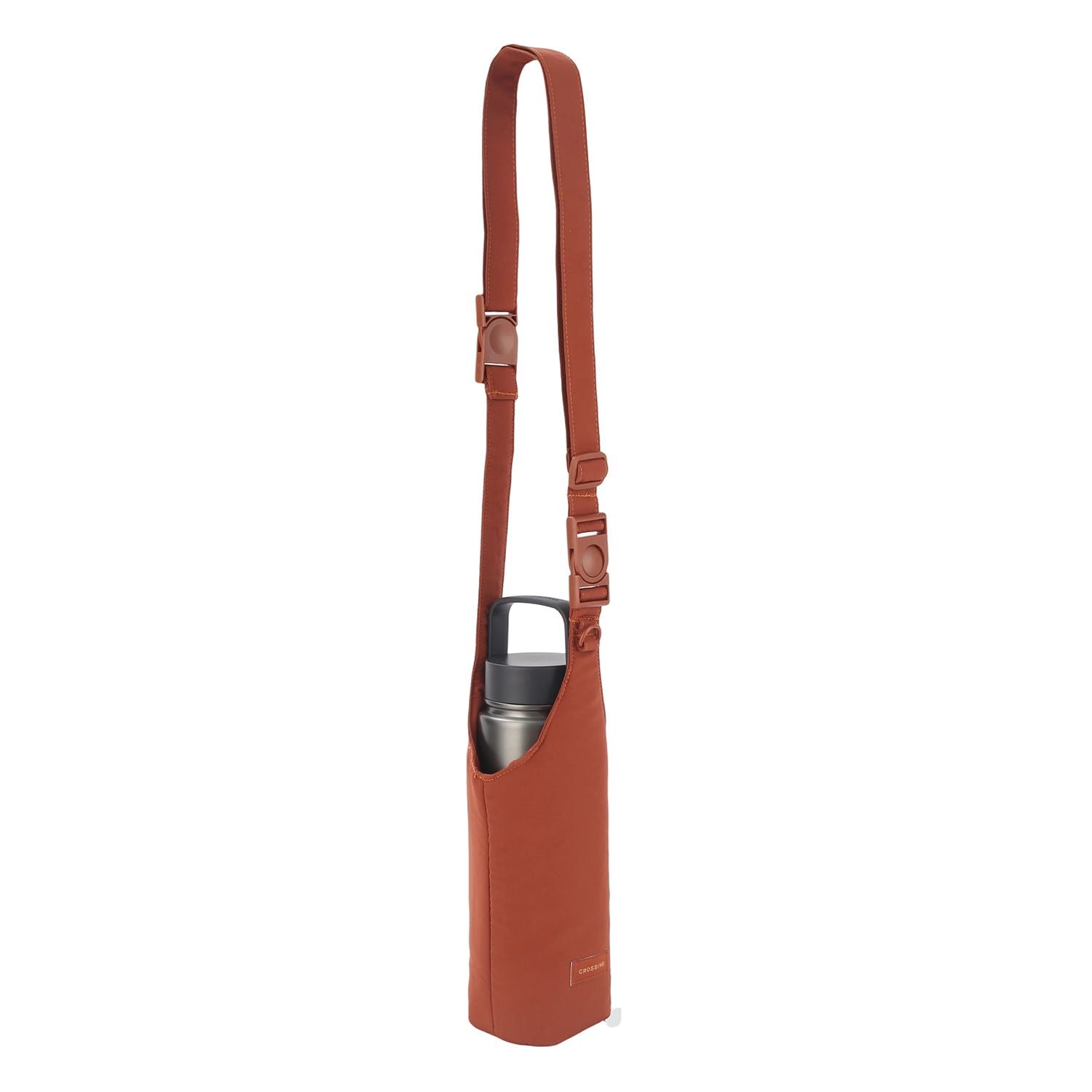 Crossing Waterproof Checked Nylon Dual Carry Water Bottle Bag