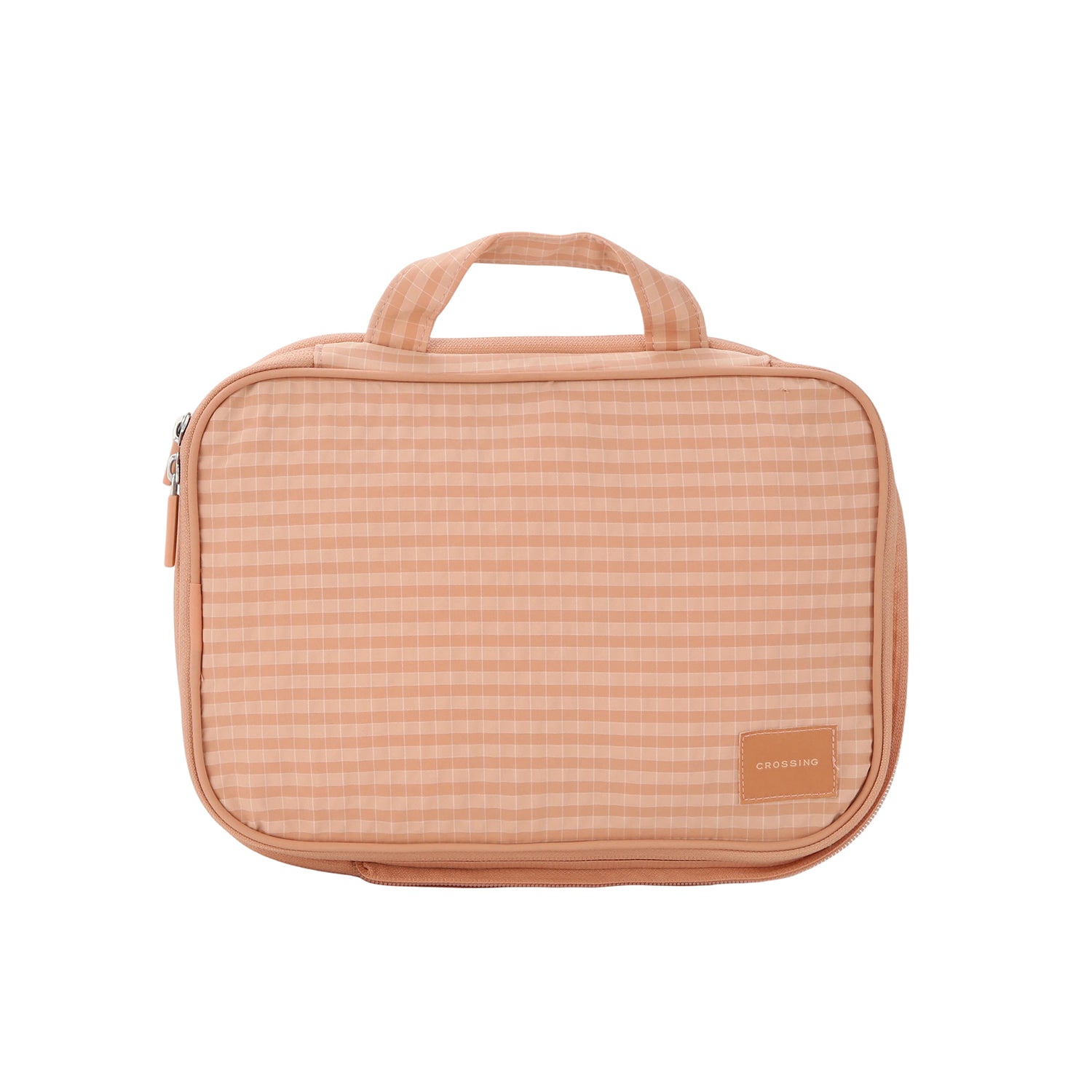 Crossing Waterproof Rayon Checked Compression Packing Cube Set (2-Piece Set)
