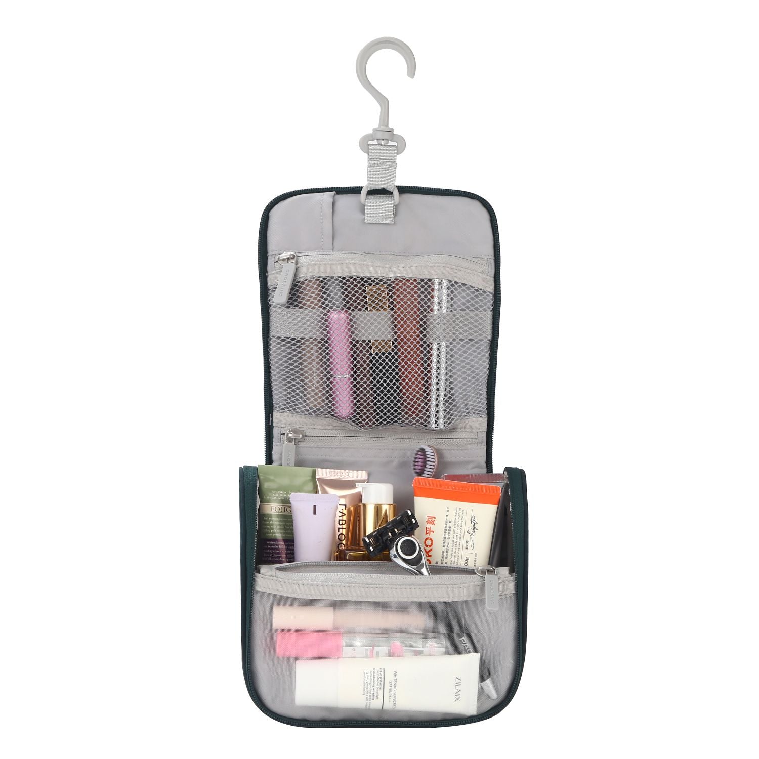 Crossing Waterproof Ripstop Nylon Hanging Toiletry Kit