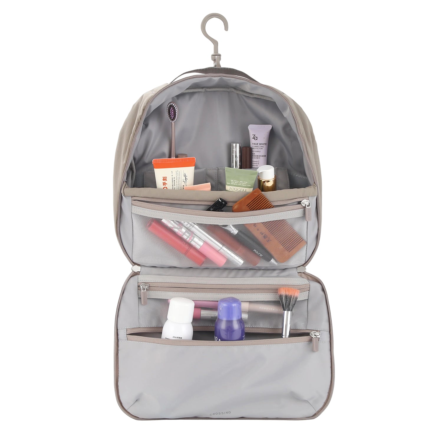 Crossing Waterproof Ripstop Nylon Hanging Toiletry Pro Plus