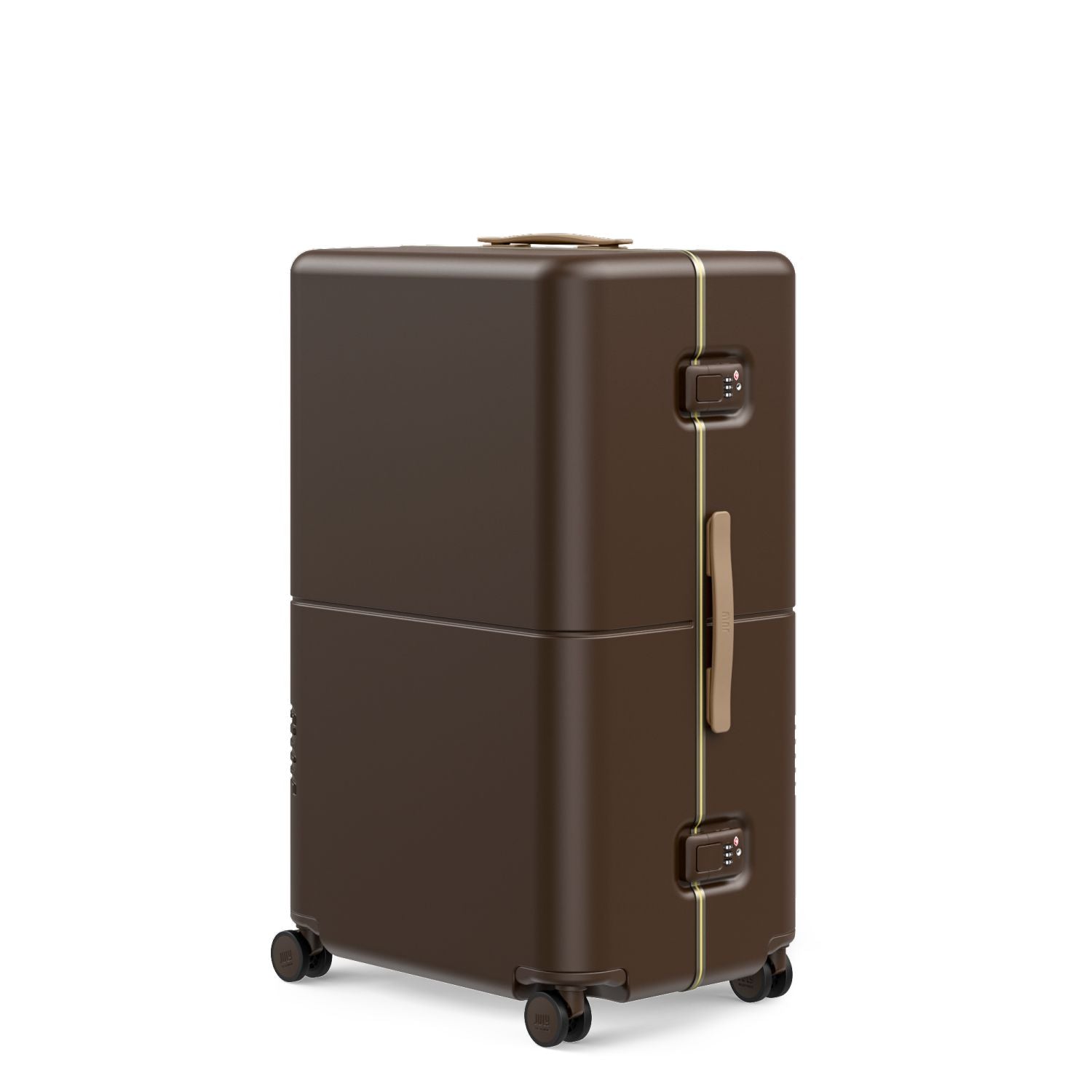 July Checked Plus Trunk Polycarbonate Frame 30" Luggage (SA)