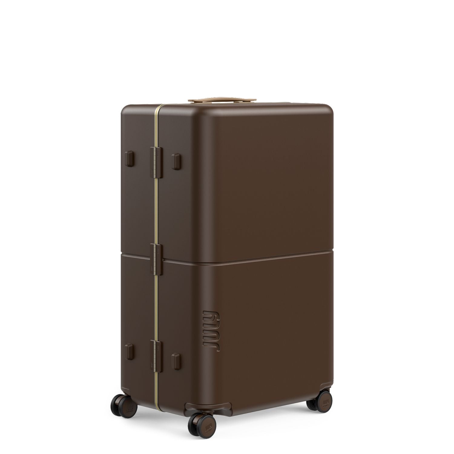 July Checked Plus Trunk Polycarbonate Frame 30" Luggage (SA)