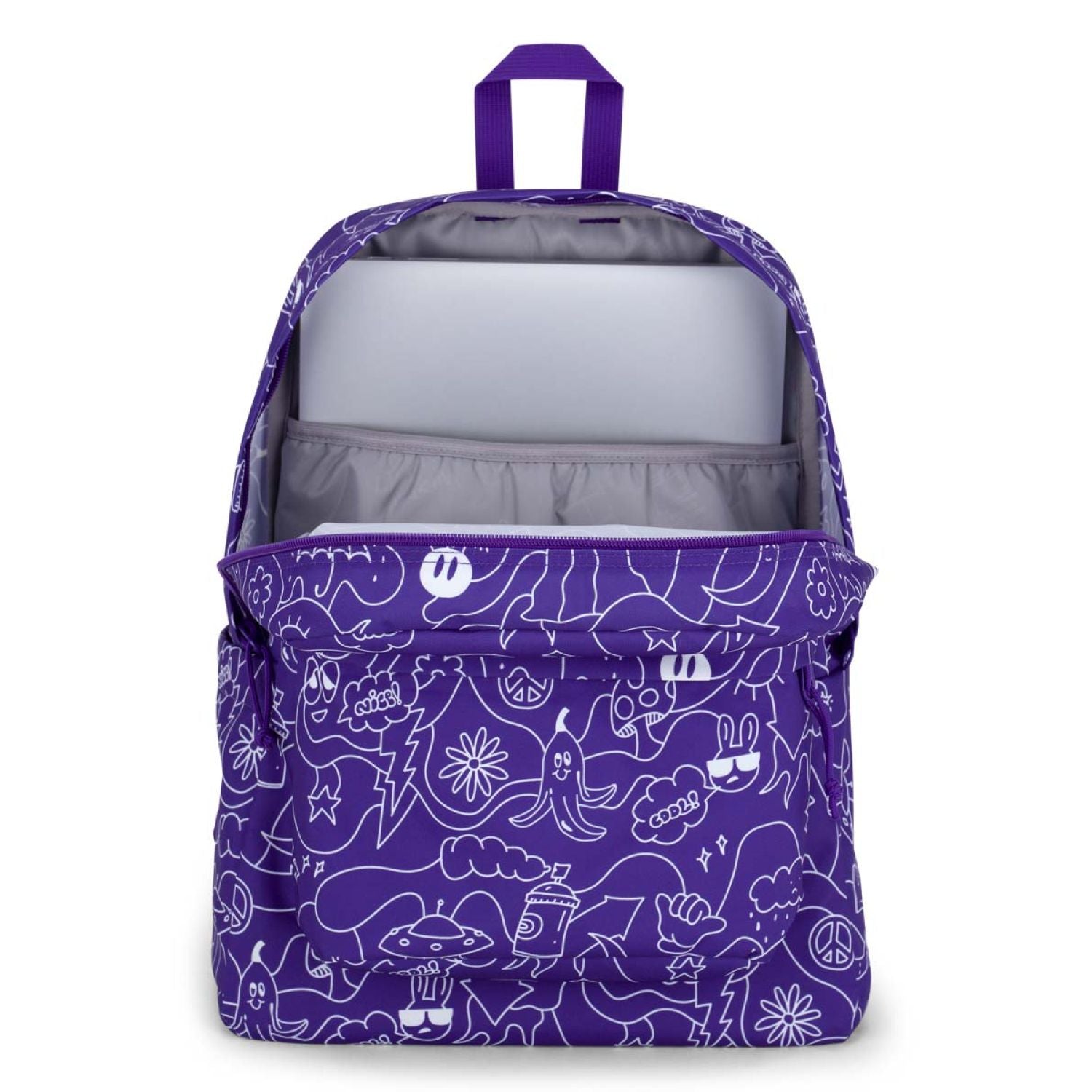 Jansport Superbreak Plus Backpack (Printed 1) (SA)