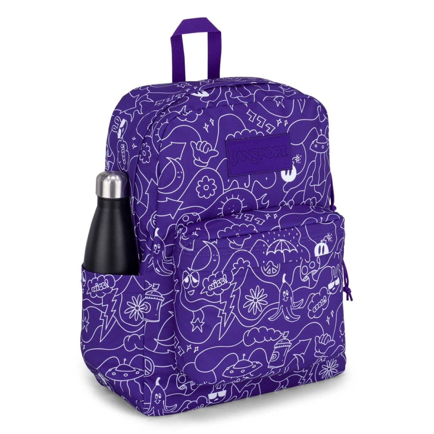 Jansport Superbreak Plus Backpack (Printed 1) (SA)